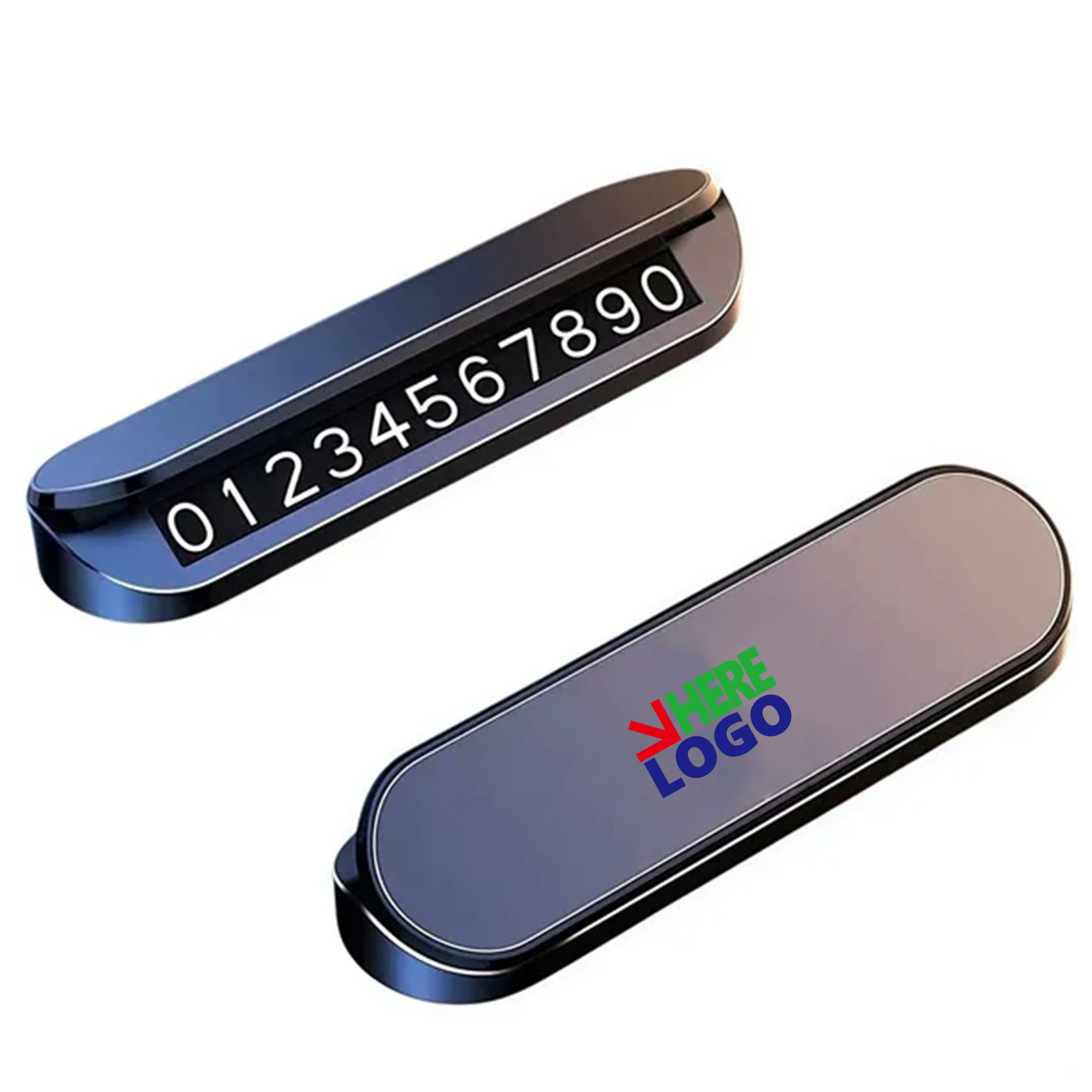 Car Phone Number Temporary Parking Card 2