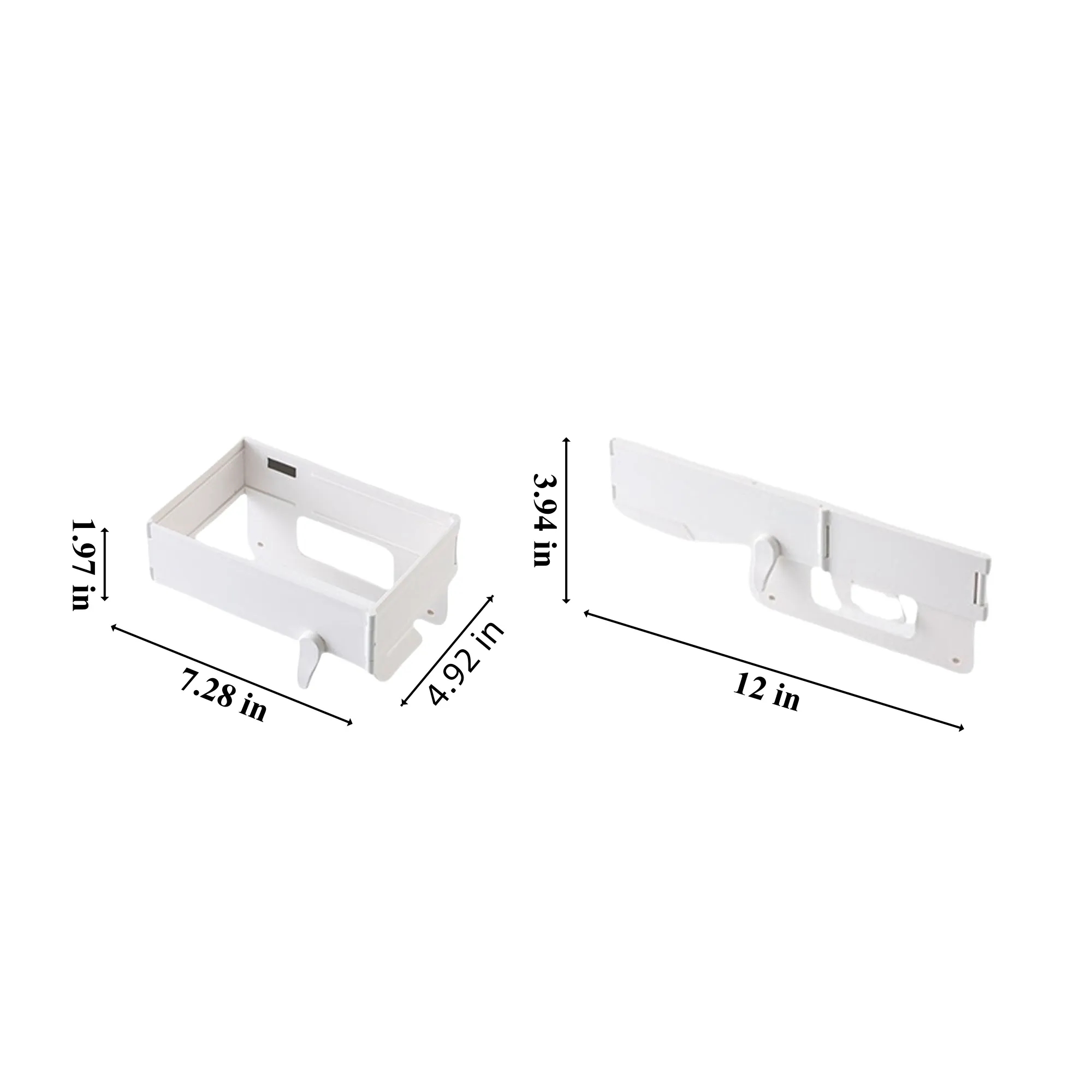 Foldable Kitchen Garbage Storage Rack 2