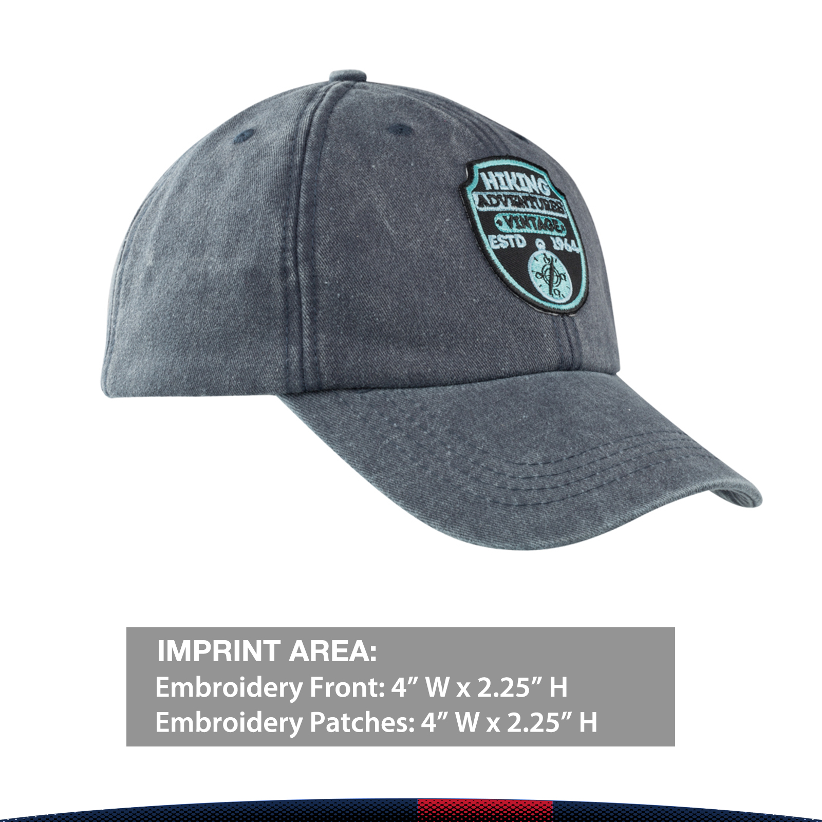 6-Panel Cotton Baseball Cap 2