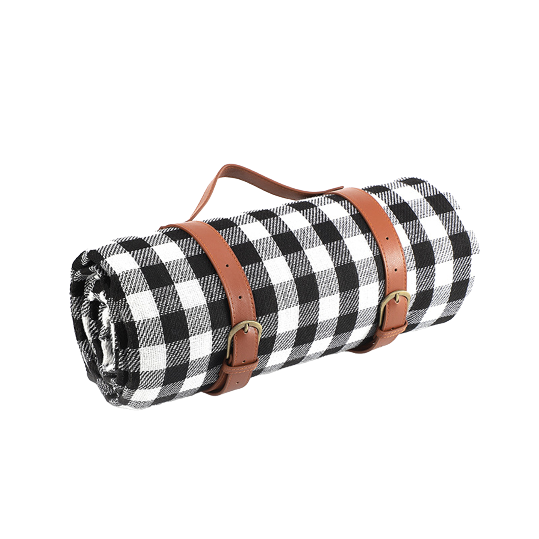 Picnic Blanket with Leather Straps 6