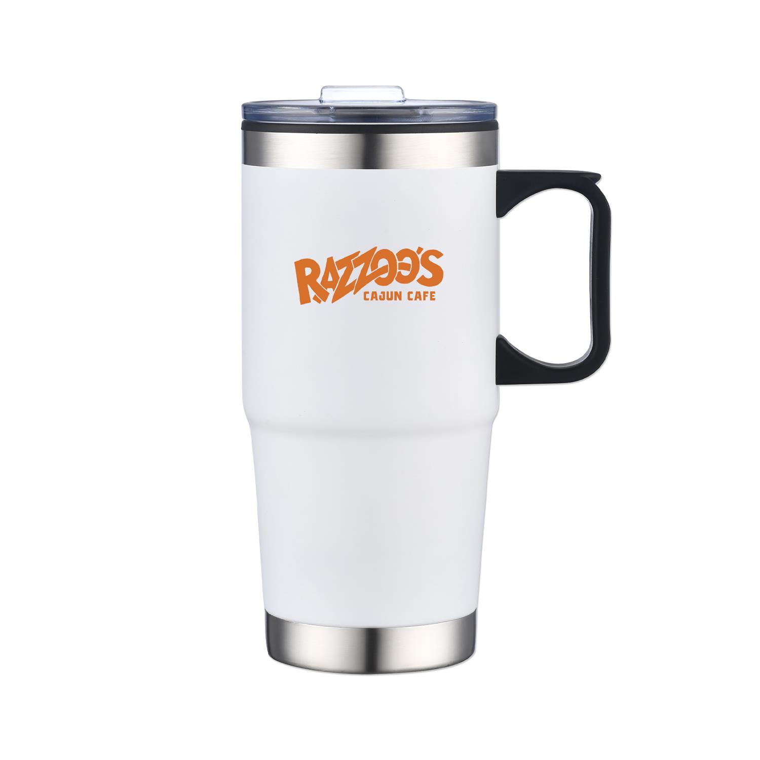 24 Oz. Travel Mug with Stainless Steel Bottom 6
