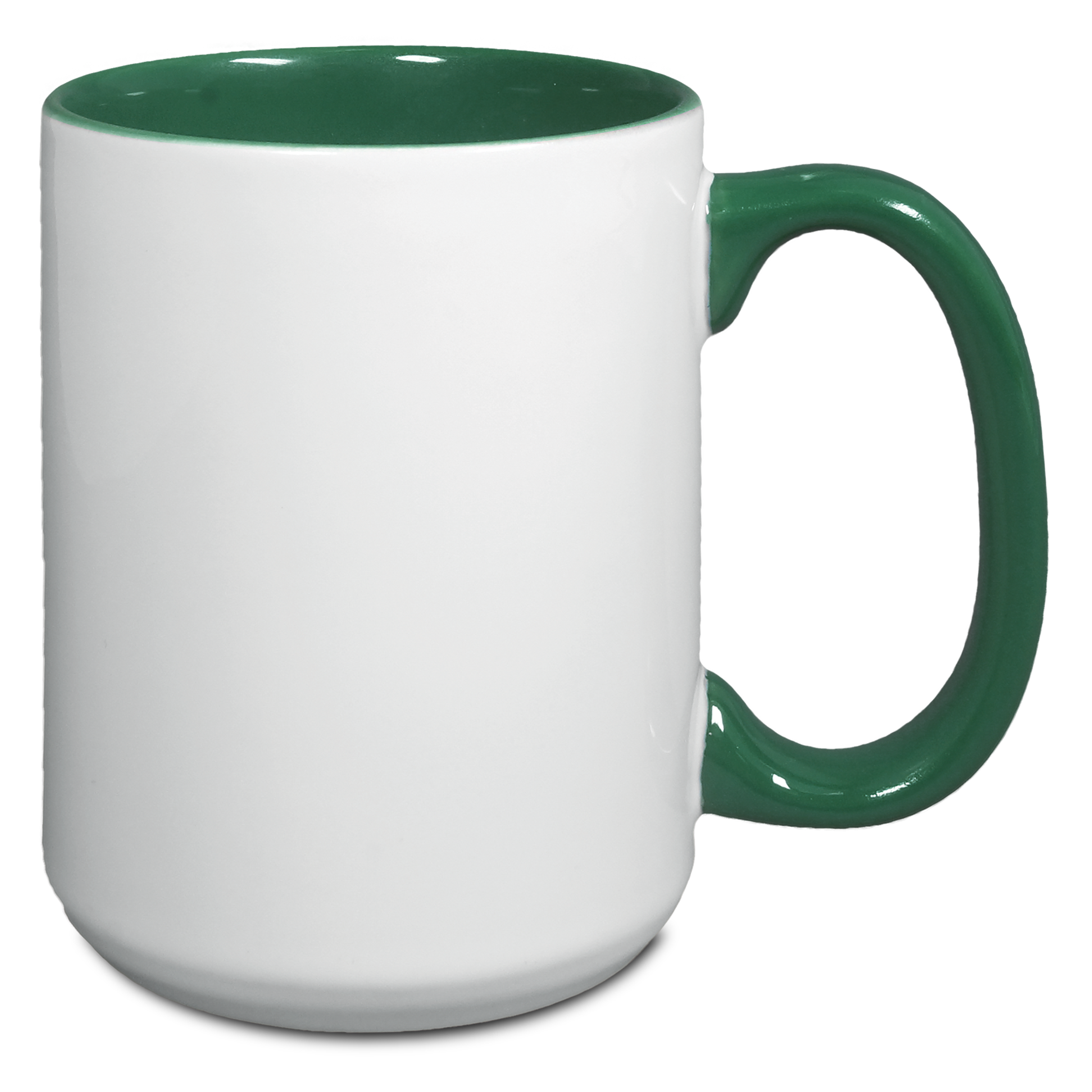 15 Oz. Mighty Two-Tone Mug w/C Shaped Handle 12
