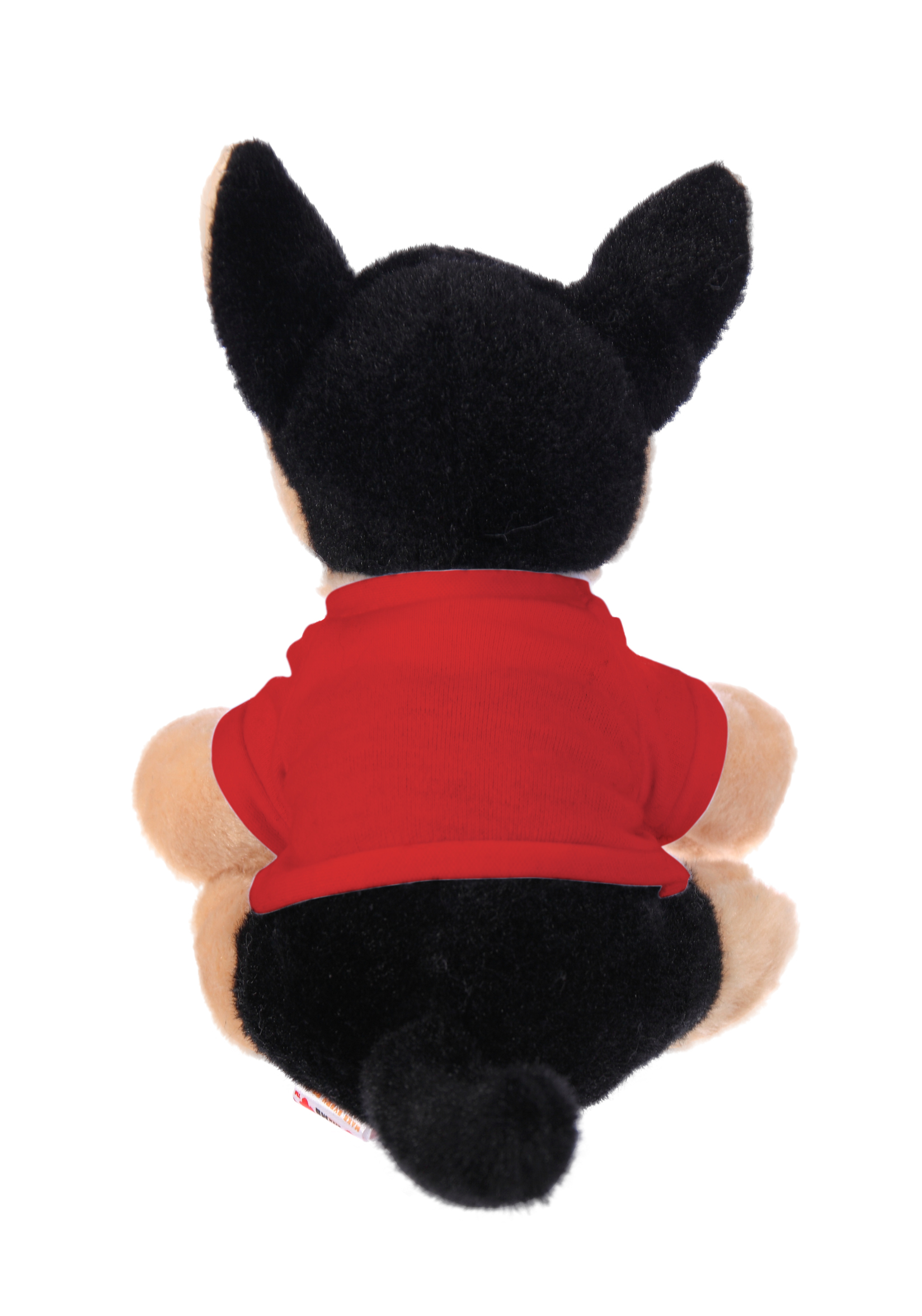Soft Plush Sitting German Shepherd wearing a T-Shirt 27