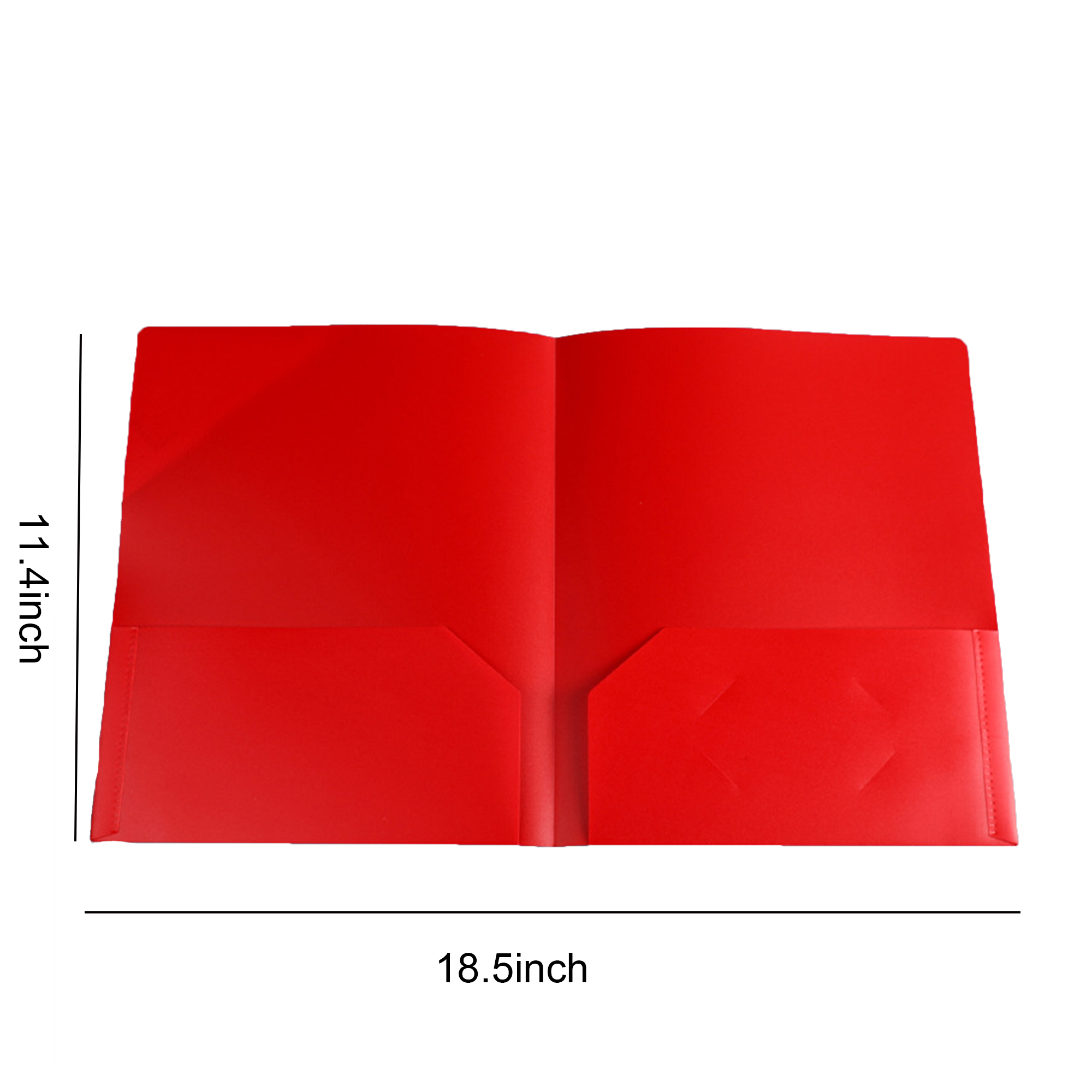 Plastic Document Folder with Pockets 2