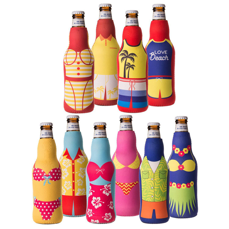 Neoprene Bottle Sleeve With Zipper 5