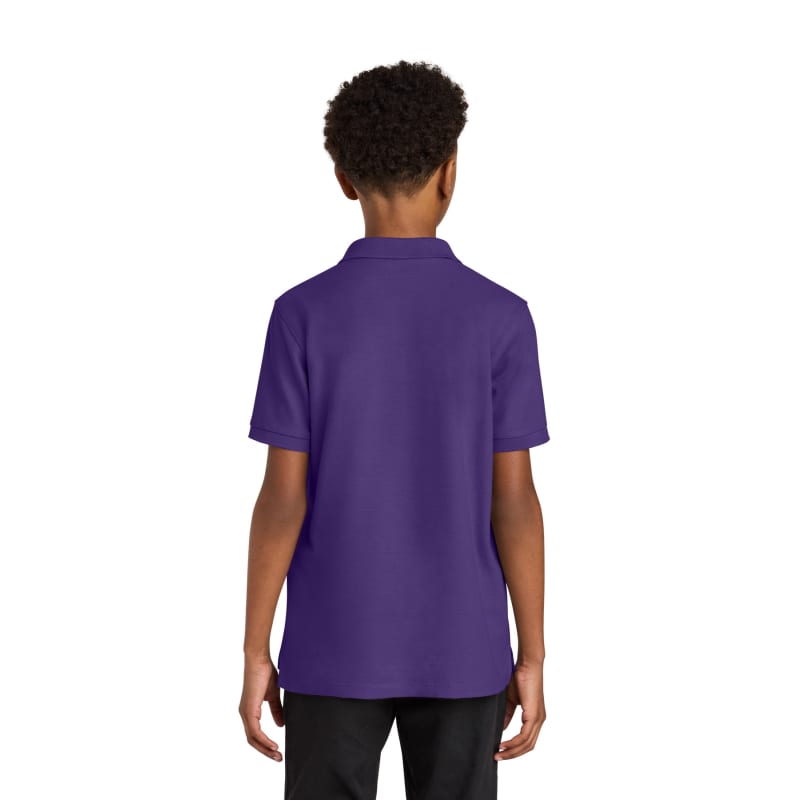 Port Authority Youth Wearever Signature Pique Polo 7