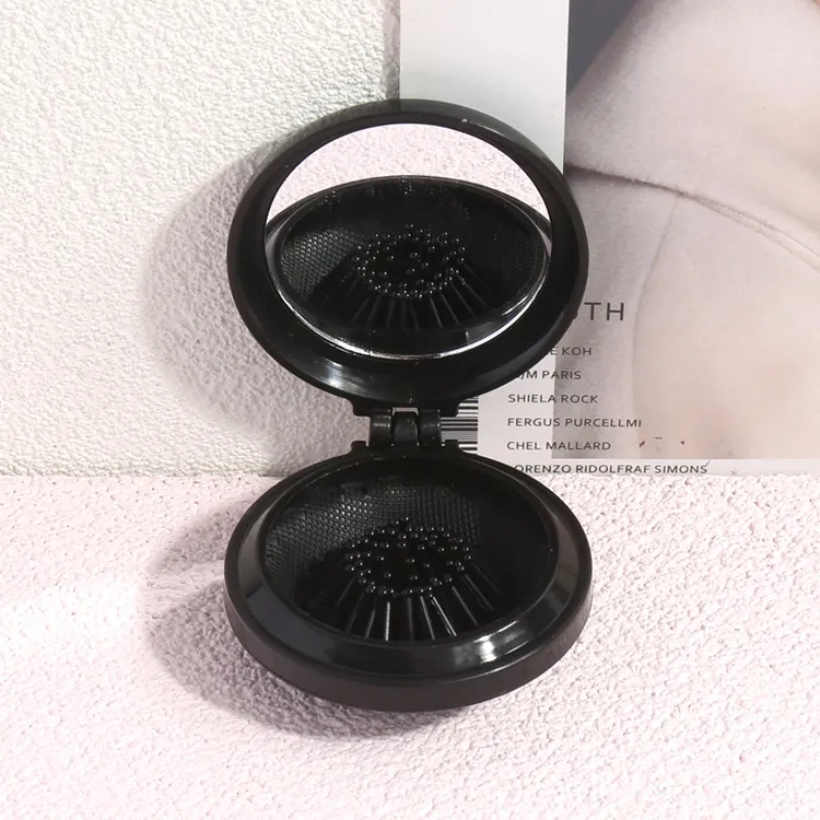 2-in-1 Foldable Travel Mirror Hair Brushes 10