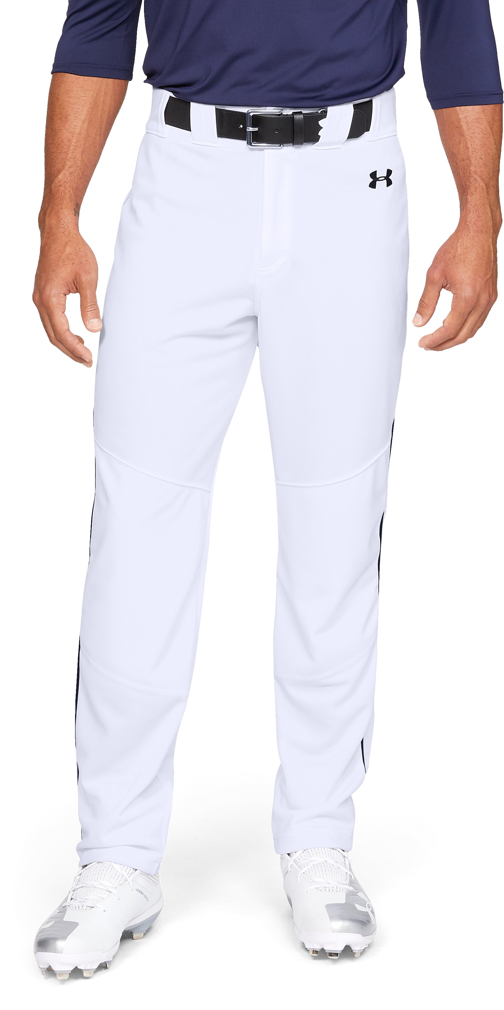 Men's UA Utility Relaxed Piped Baseball Pants  4