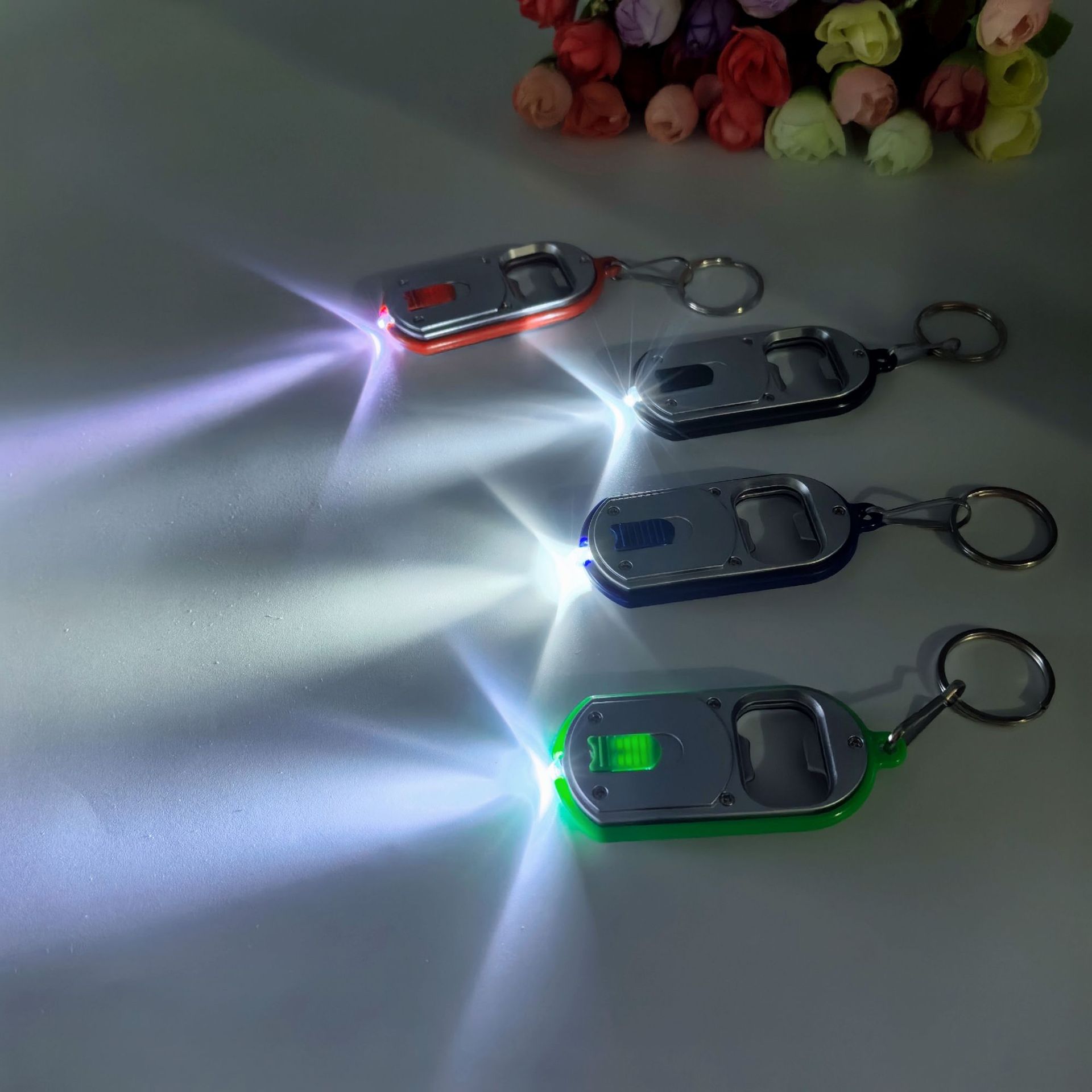 Bottle Opener Keychain With Light 4