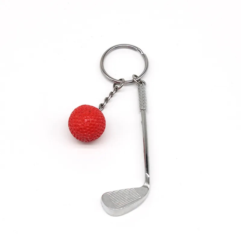 Golf ball keychain charm 4