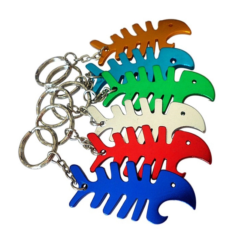 Fishbone Keyring Bottle Opener 4