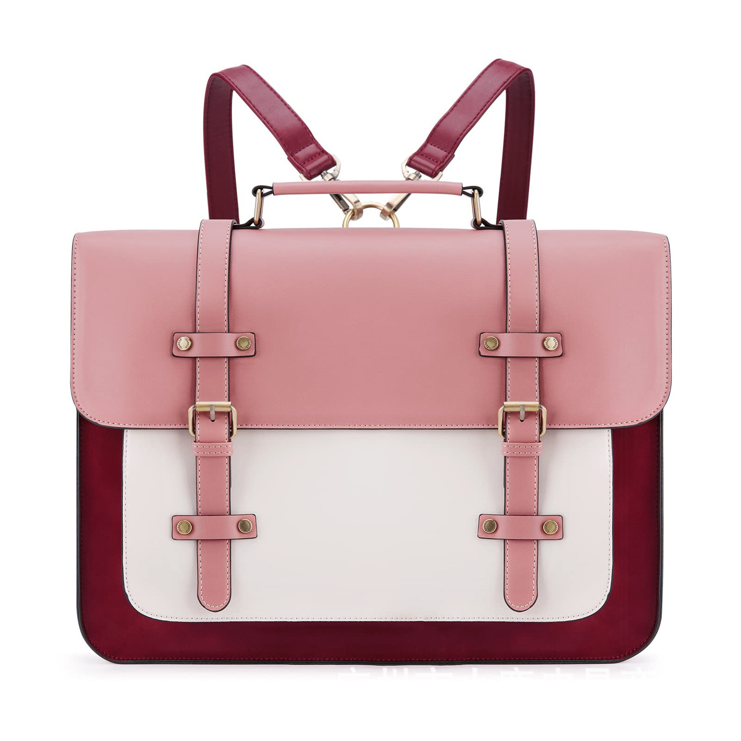 Laptop for Women 15.6 inch Briefcase Genuine Leather Bag 4