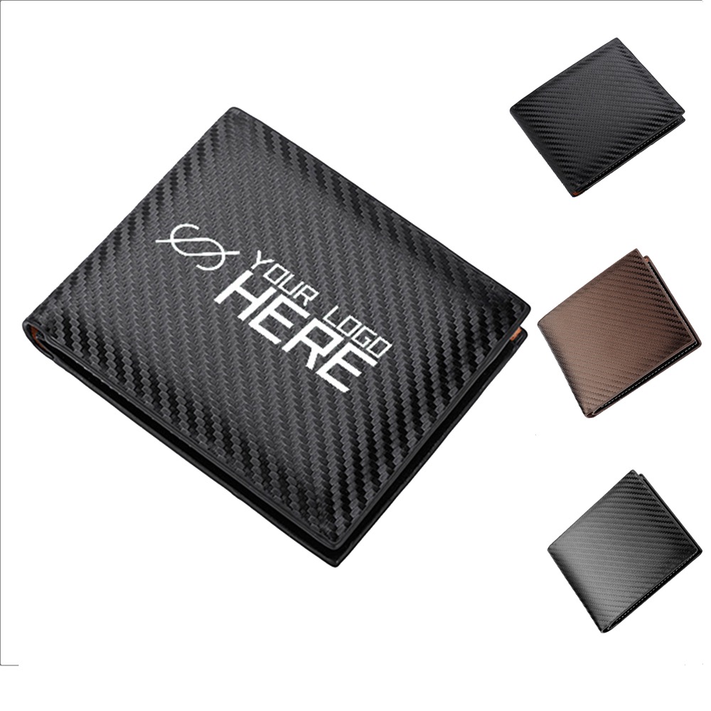 Men's Slim Leather Woven Wallet 2