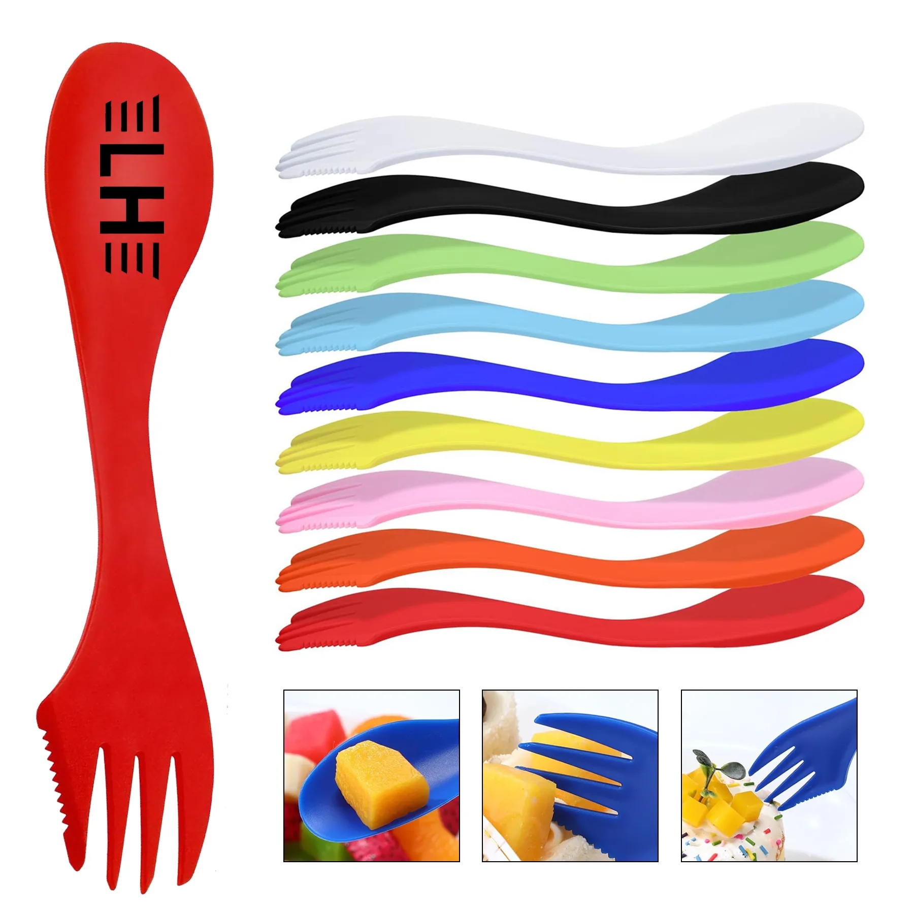 3 In 1 Plastic Spoon 5
