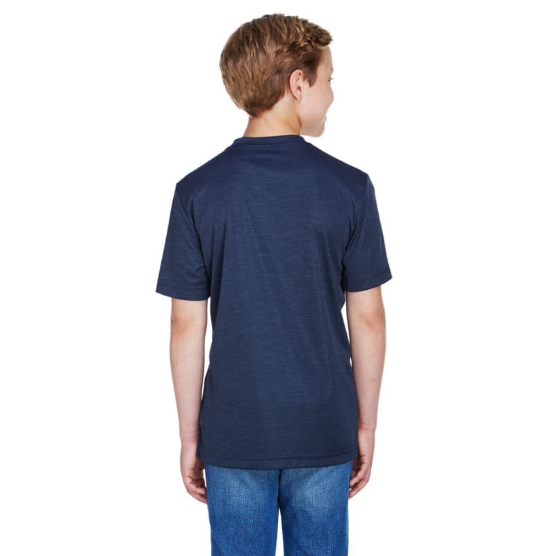 Team 365 Youth Sonic Heather Performance T-Shirt 13