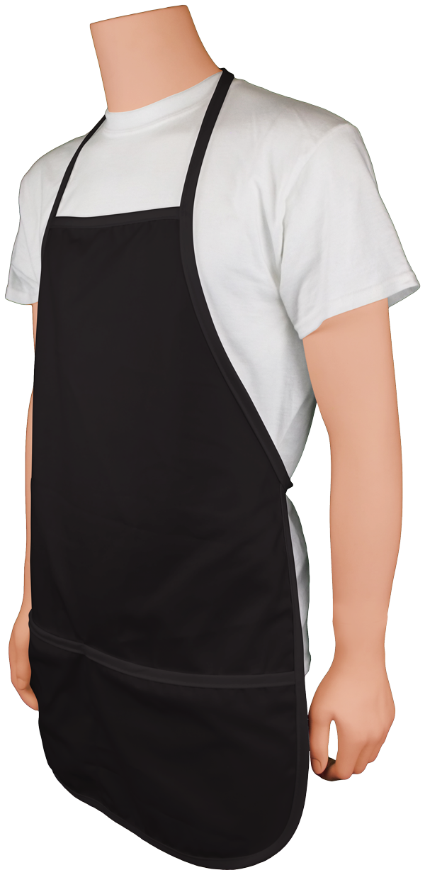 Deluxe Bib Style Bar-B-Que Apron 2