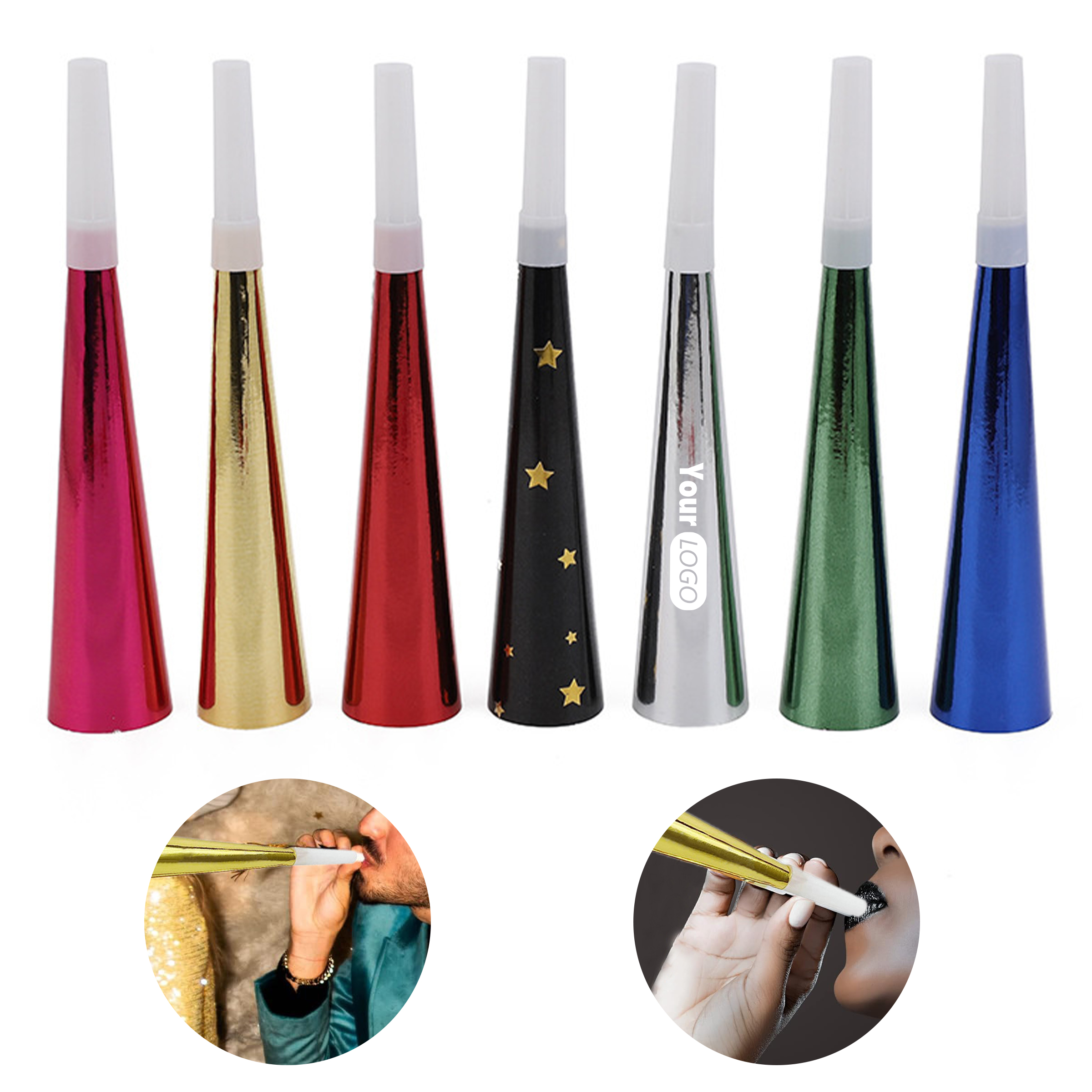 Paper 50 Party Horn 2