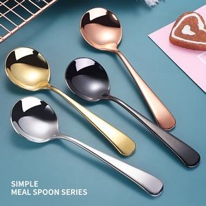 6.22 Inch Dual Color Gold Spoon 23