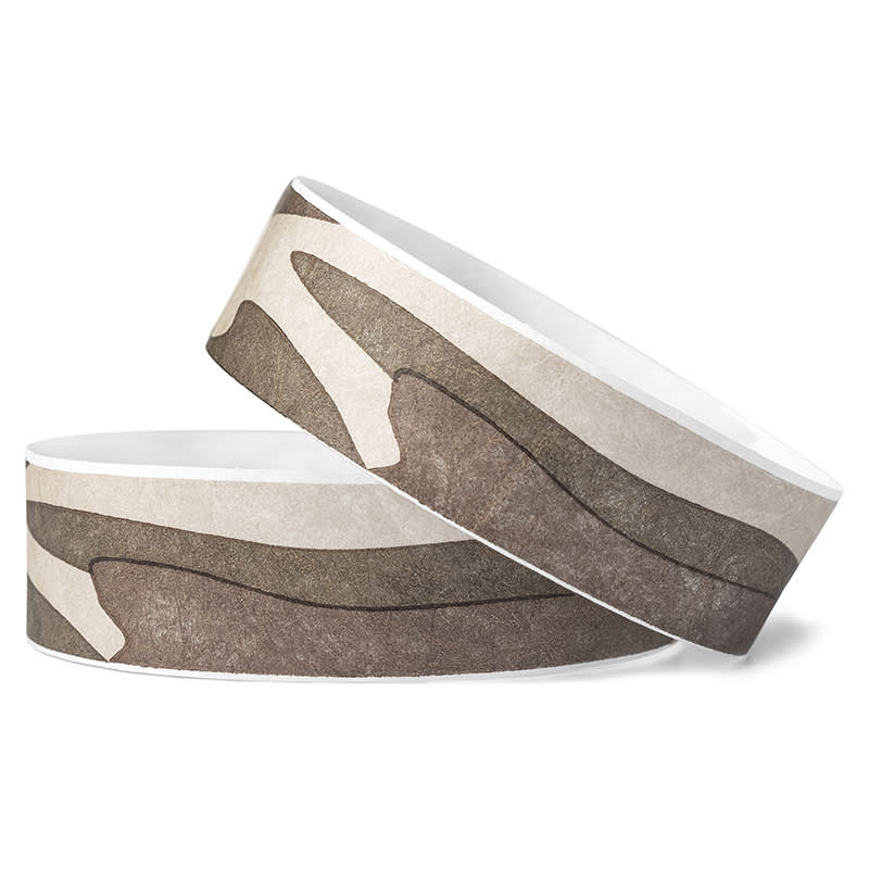 Desert Camo Tyvek Wristbands 1