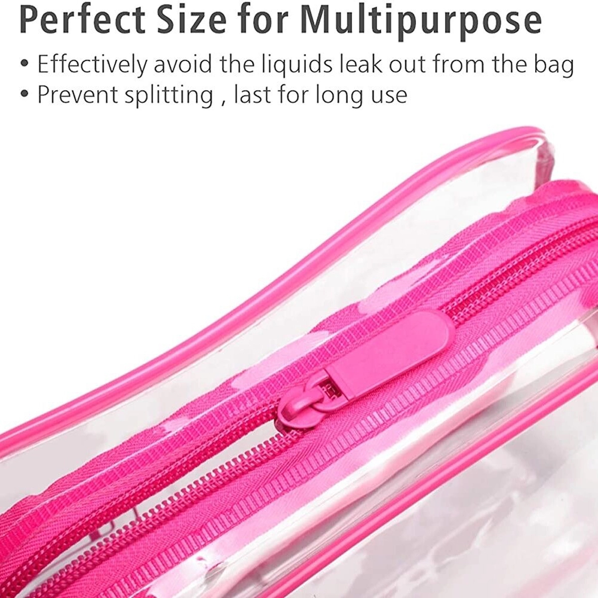 Clear PVC Toiletry Bag 4
