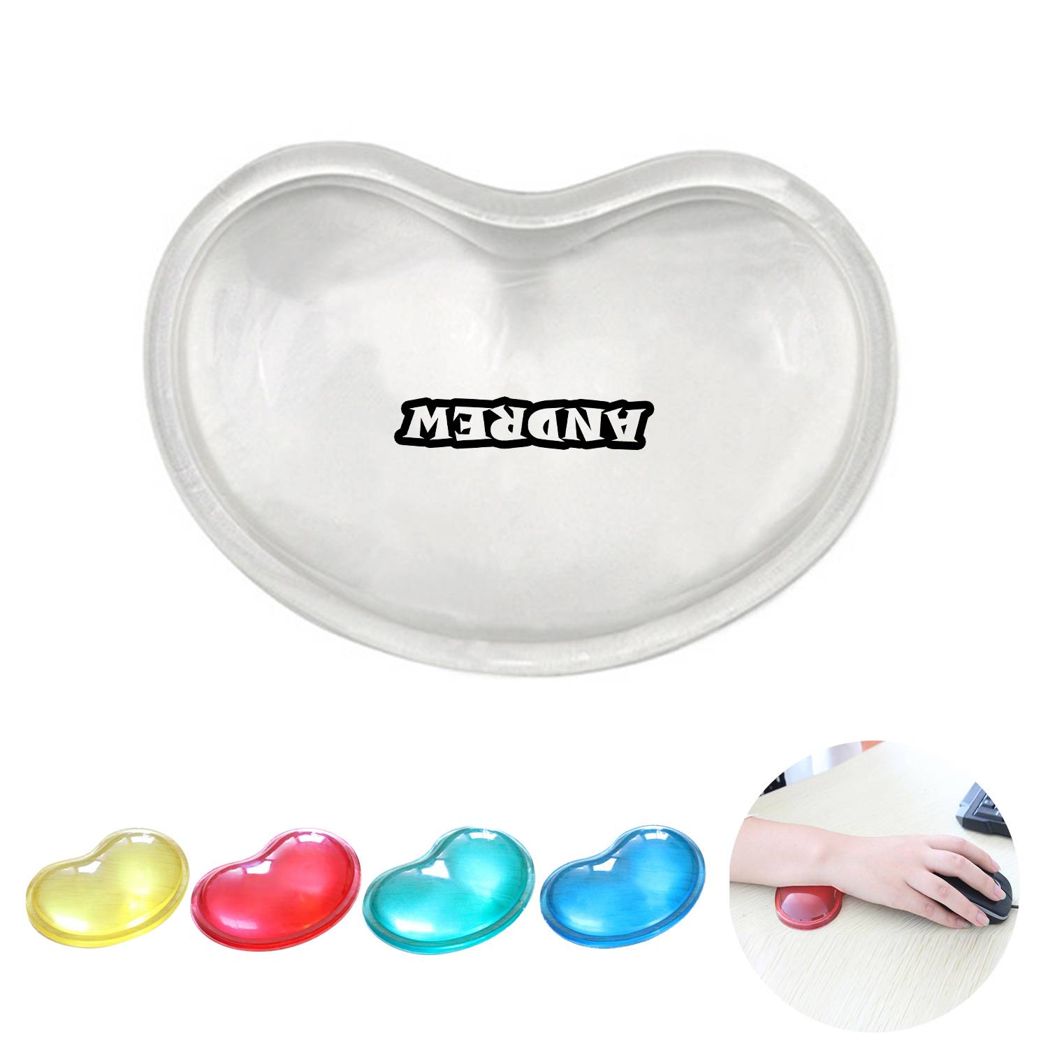 Silicone Wrist Rest Mouse Pad 1