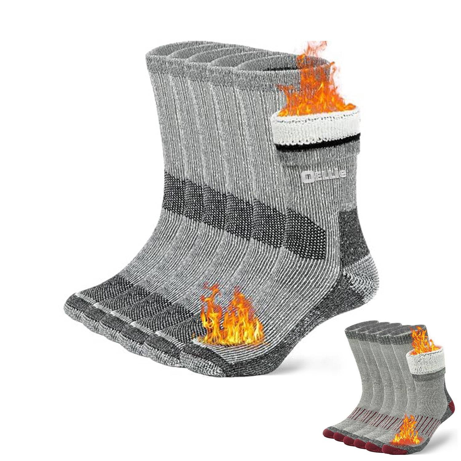 Winter Hiking Merino Wool Socks 2