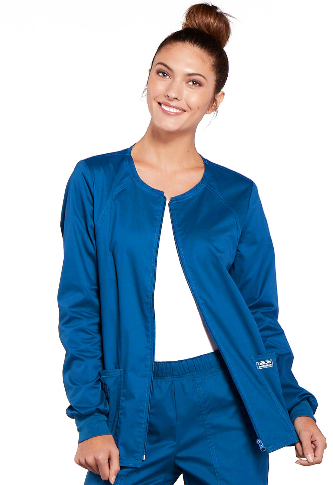 Cherokee - Workwear Core Stretch - Zip Front 5