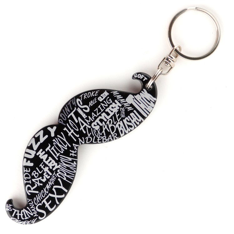 Mustache Key Chain / Bottle Opener 23