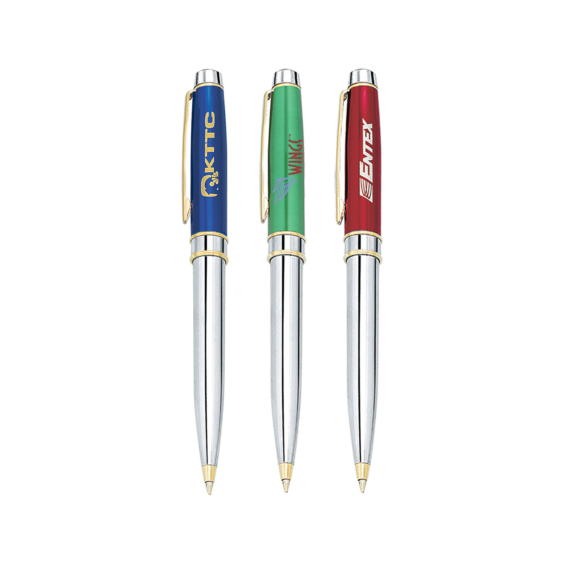Twist Action Metal Ballpoint Pen 3