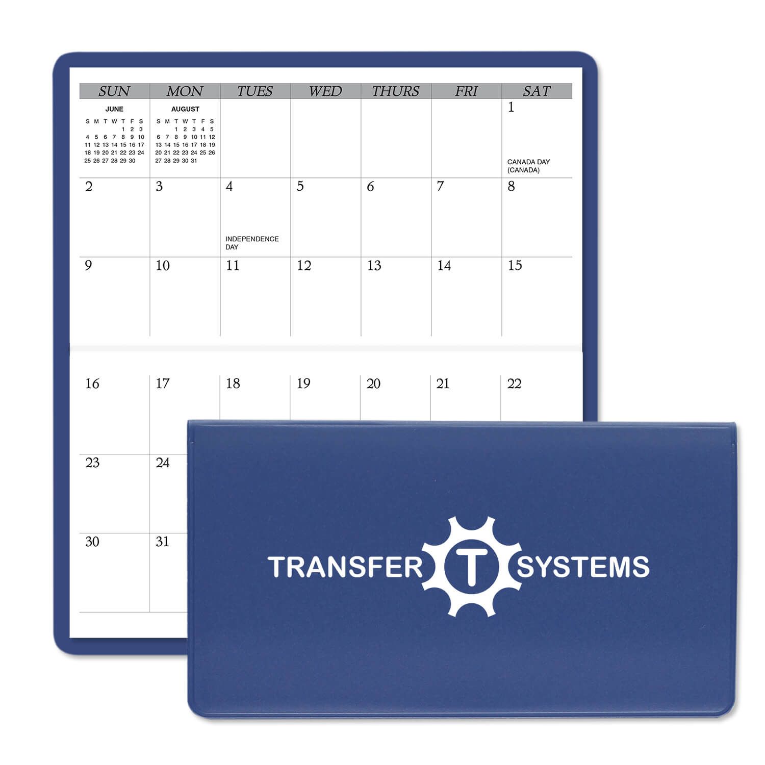 Horizontal Monthly Pocket Planner 3