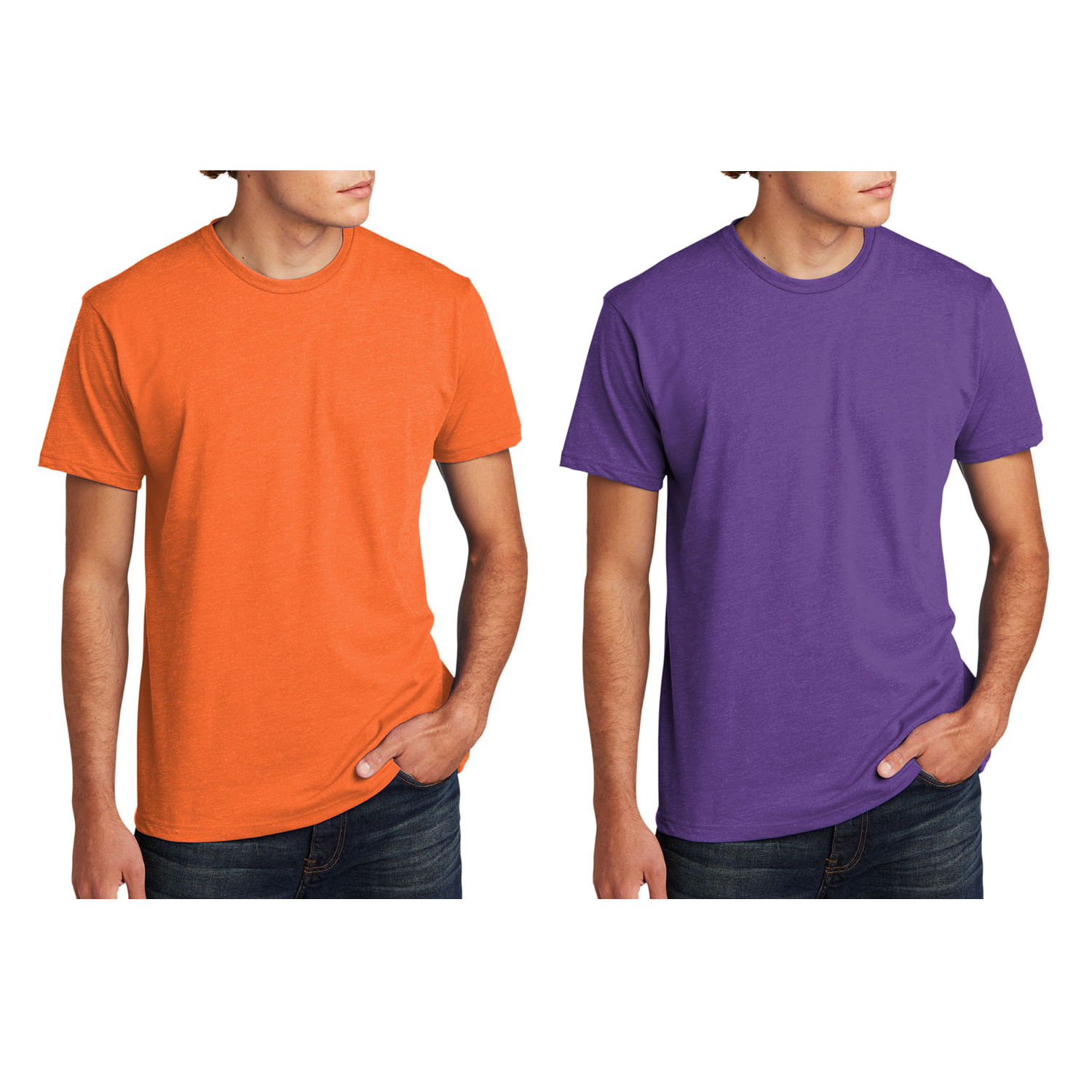 Unisex 4.3 oz. CVC Crew Neck T-Shirt 8