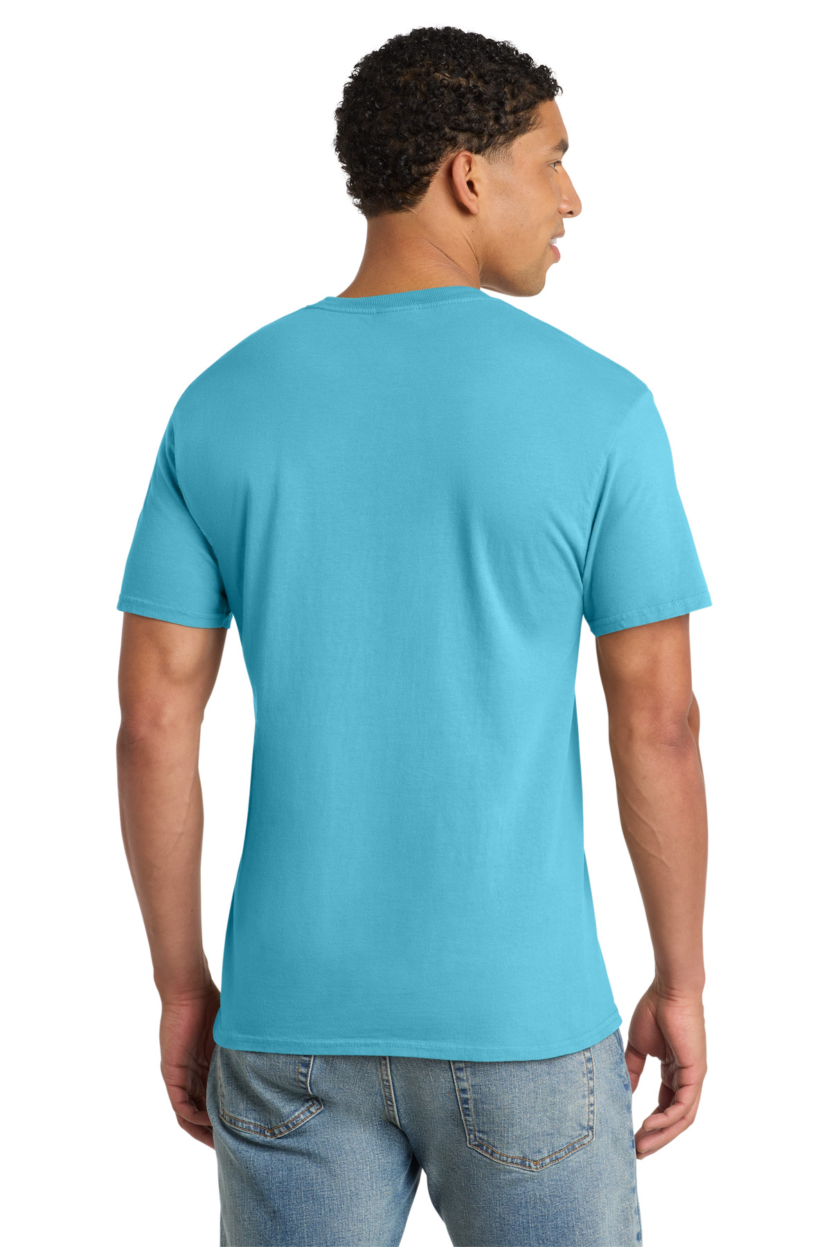 Port & Co Beach Wash Garment-Dyed Pocket Tee. PC099P 23