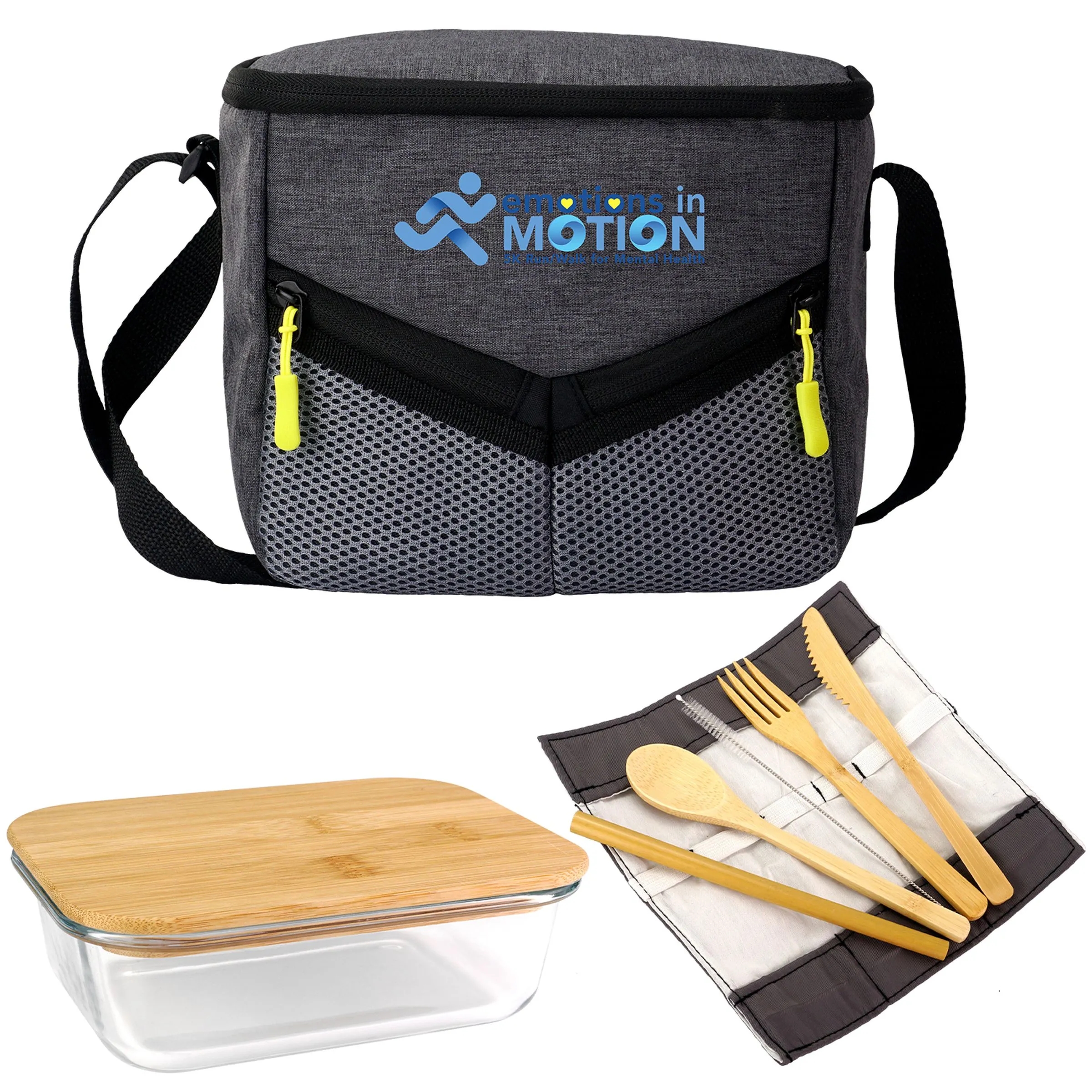 Victory Lunch Cooler Bamboo Set 3