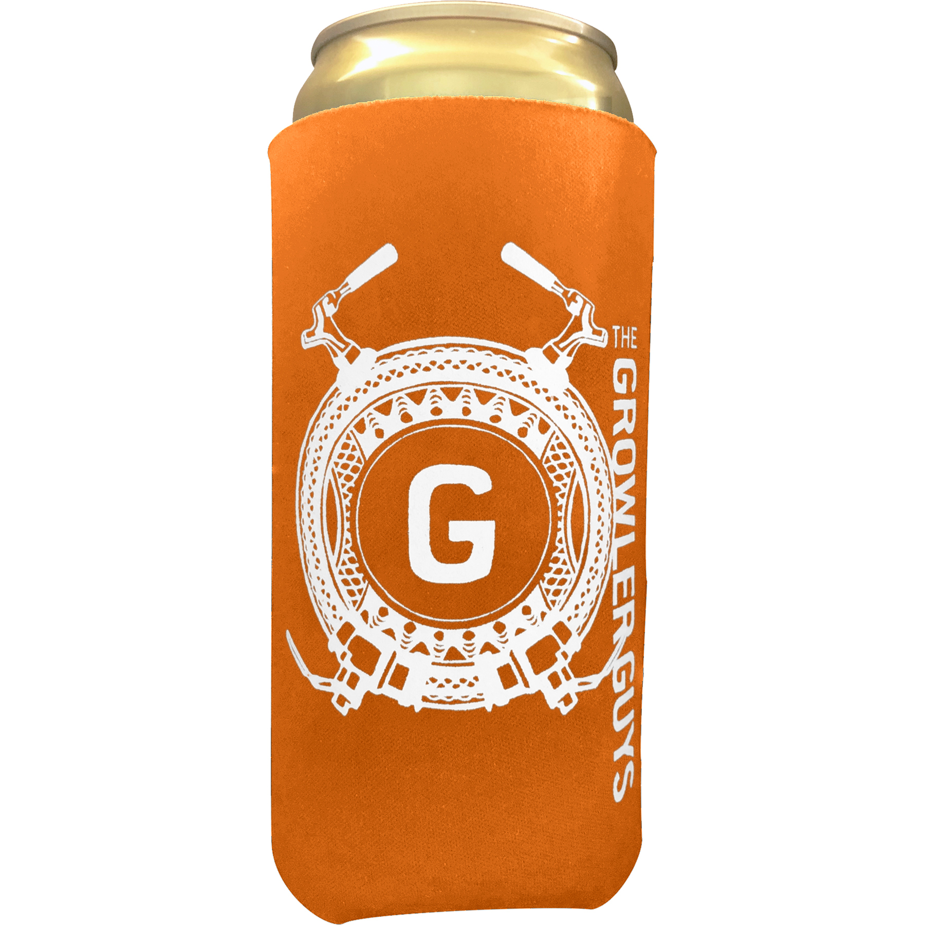 32 oz. Crowler Scuba can cooler, custom koozie with logo imprint 17