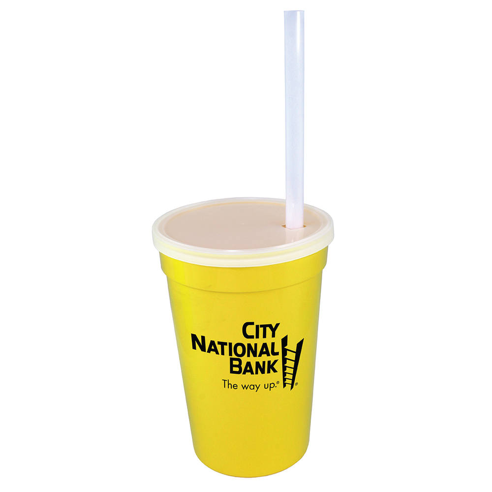 17 oz. Smooth Cup/Straw/Lid Set 27