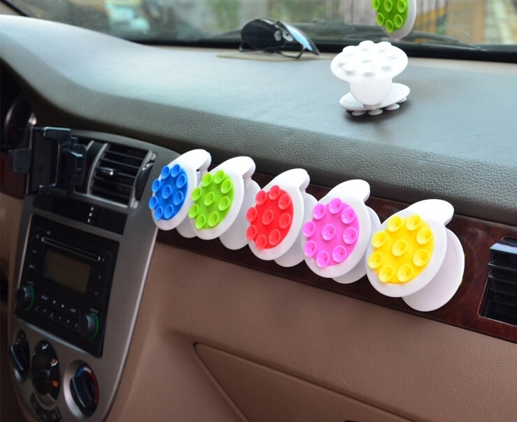 Universal double suction cup phone holder 4