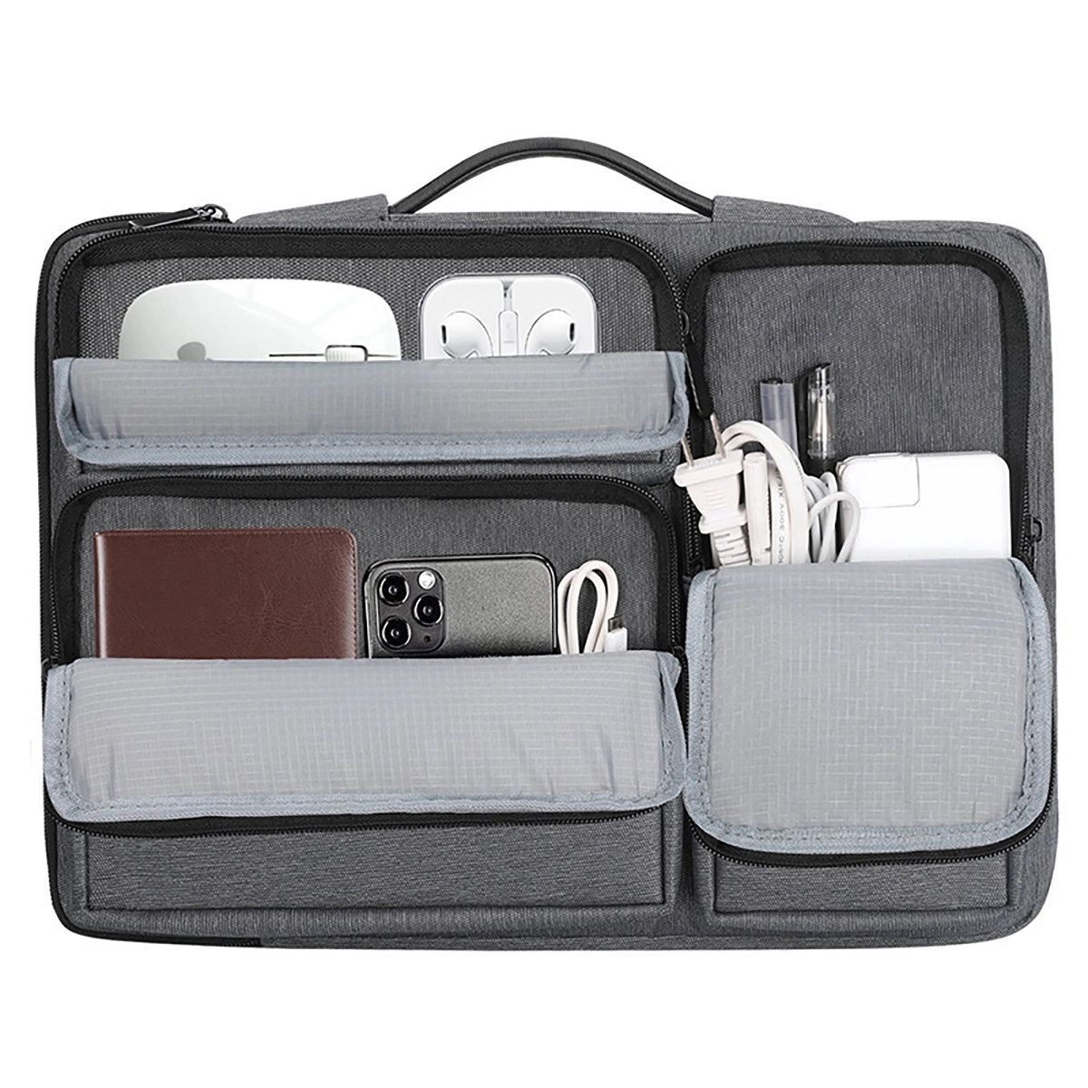 School Multi-Pockets Laptop Bag 4