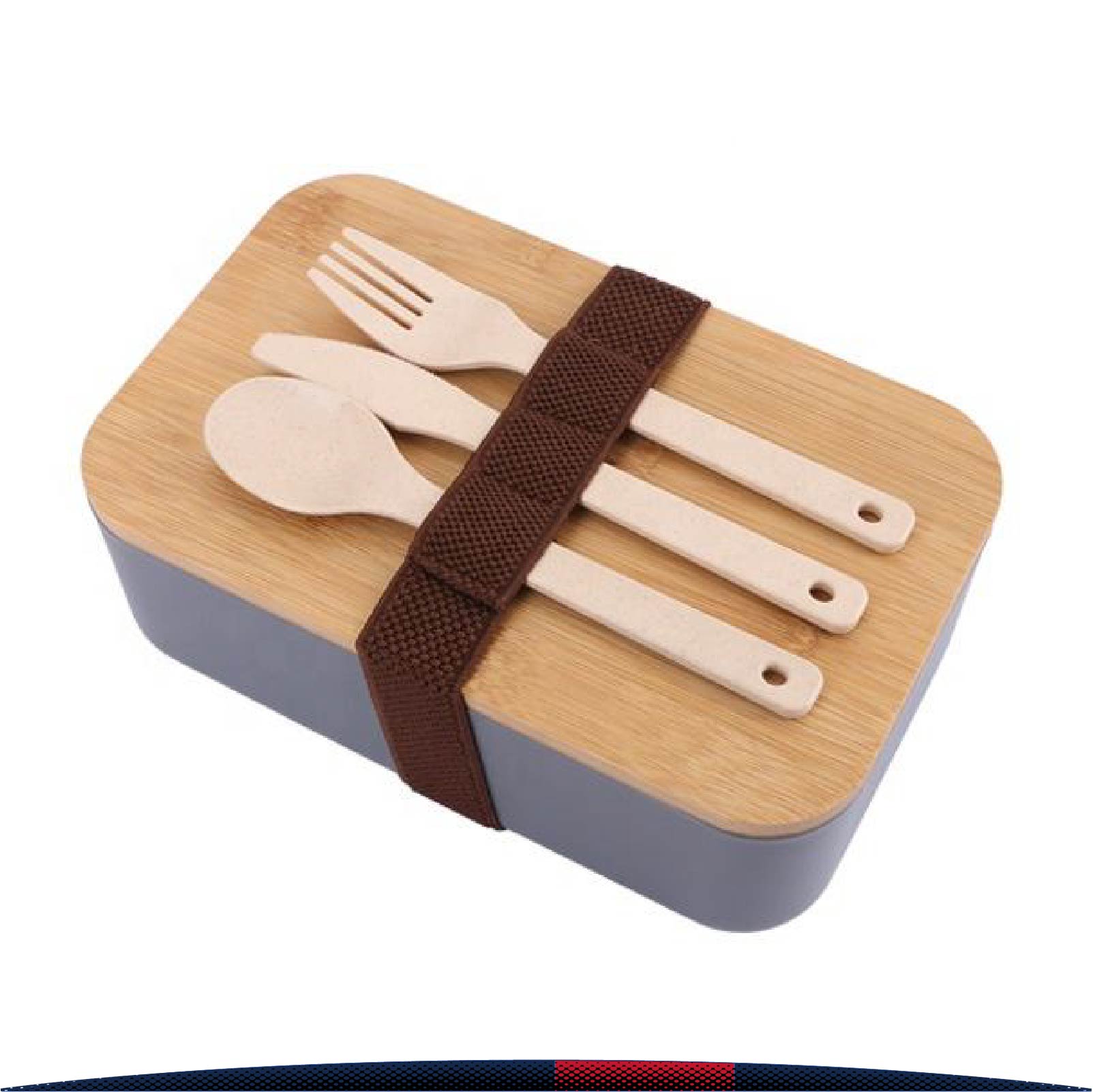 Bamboo Lid Lunch Box 3