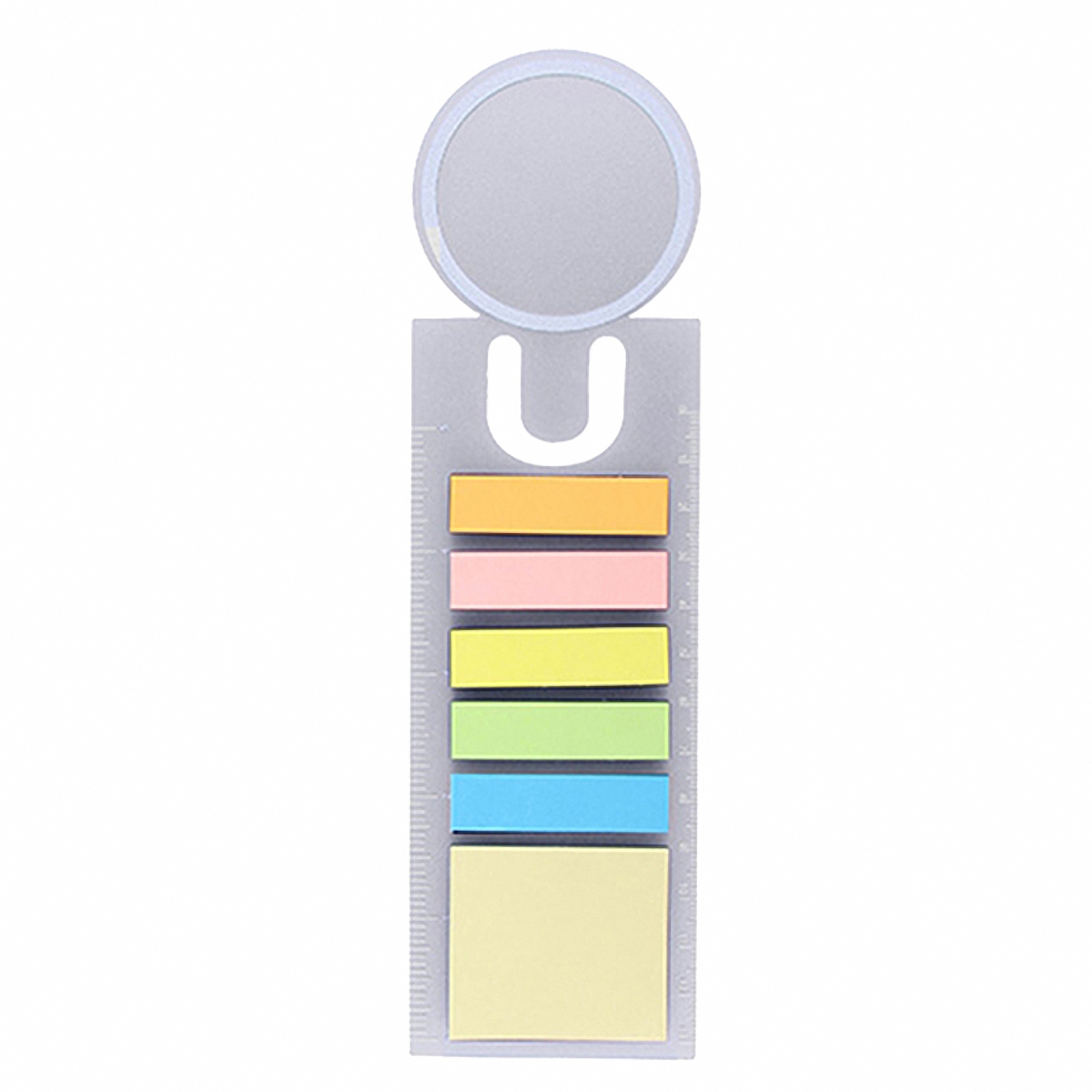 Multifunctional Sticky Note Bookmark with Ruler 5