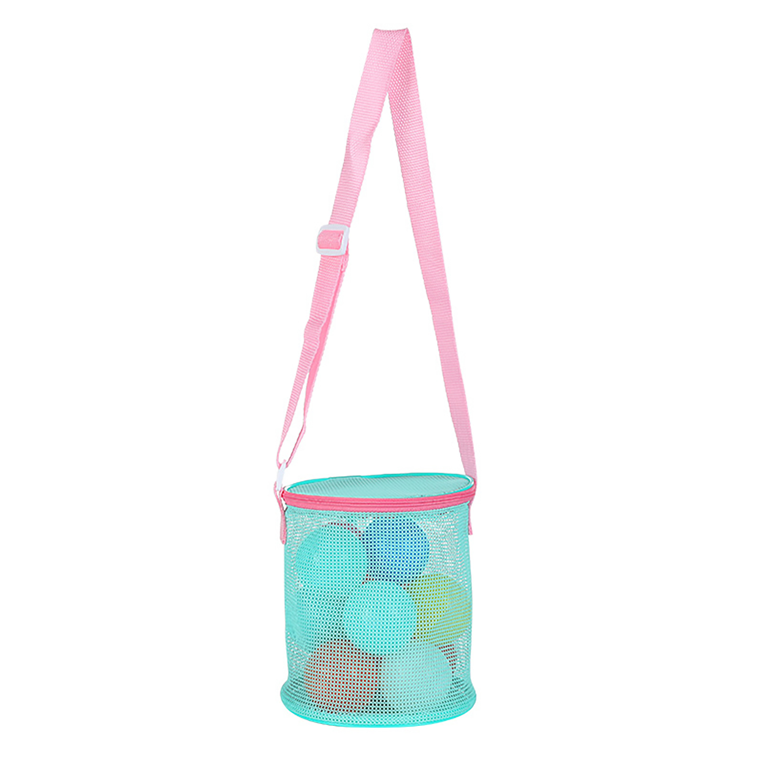 Kids Nylon Mesh Beach Toy Storage Bag 2