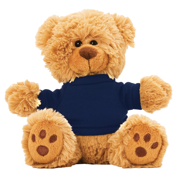 Ted T. Bear" 6" Plush Teddy Bear With Choice of T-Shirt Color 32