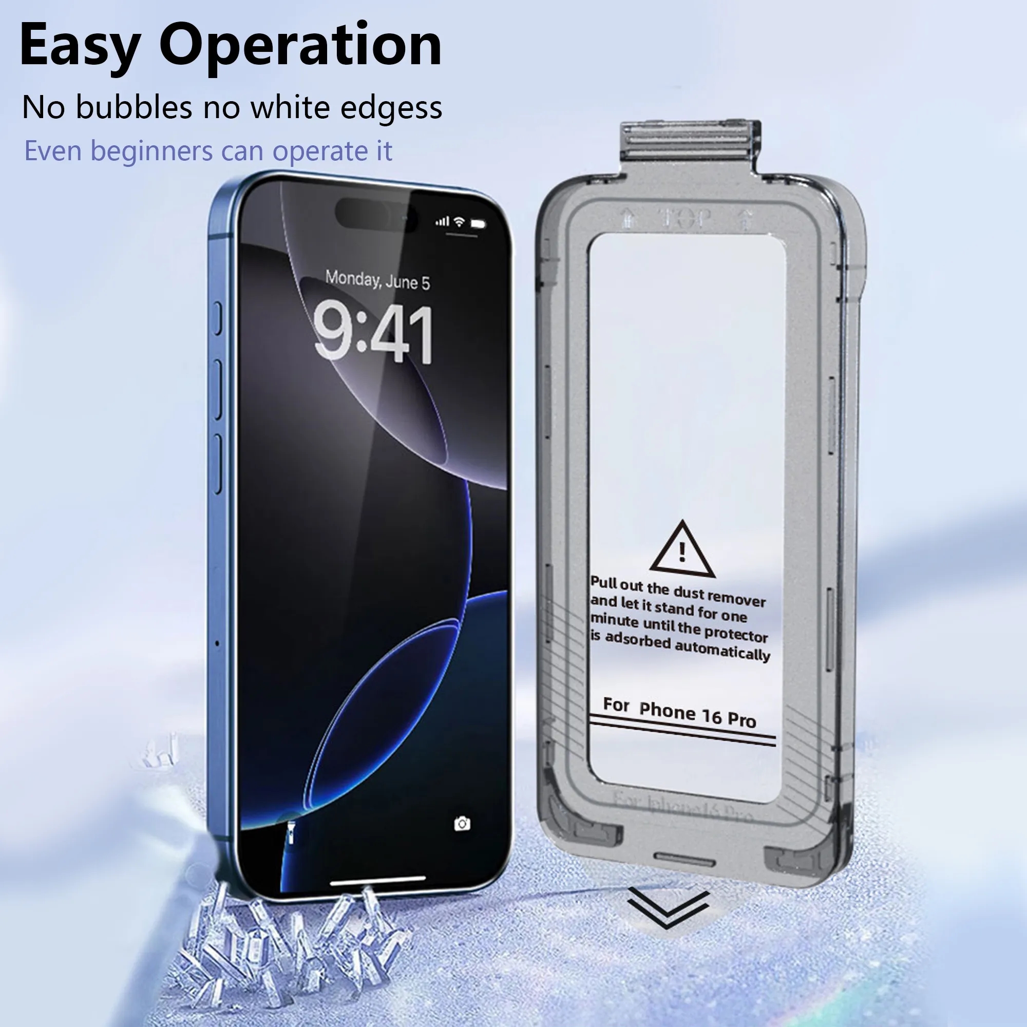 Privacy Tempered Glass Screen Protector With Alignment Frame 2