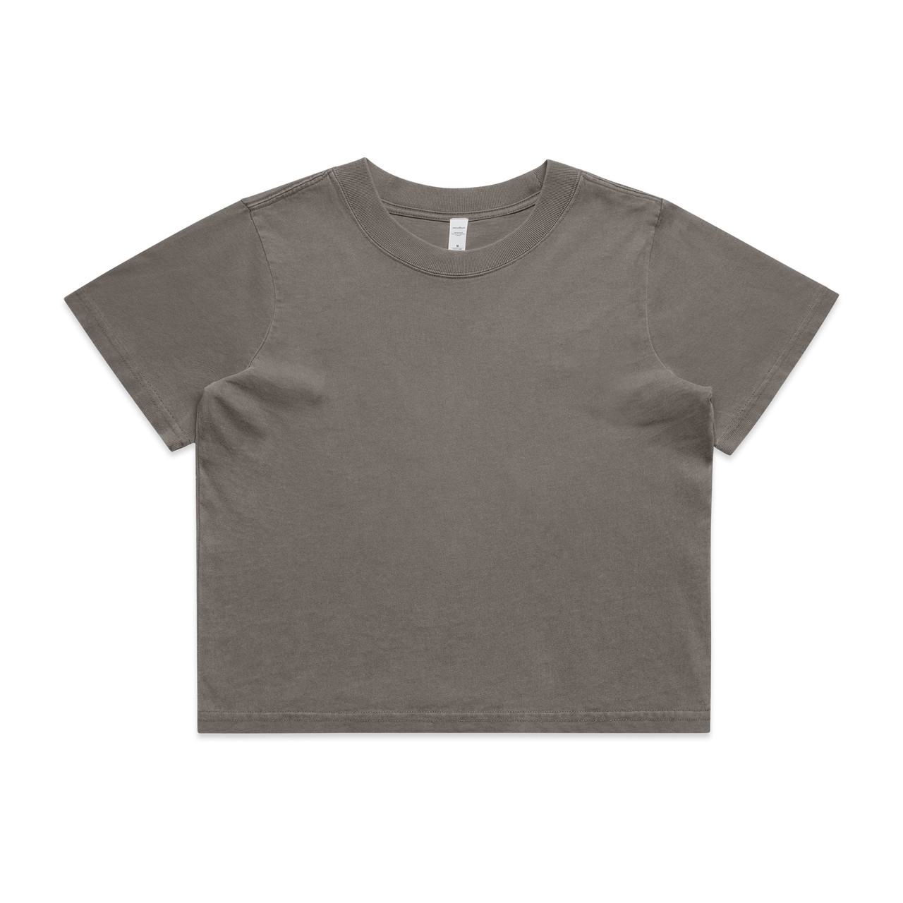 Wo's Heavy Faded Crop Tee | 4089 5