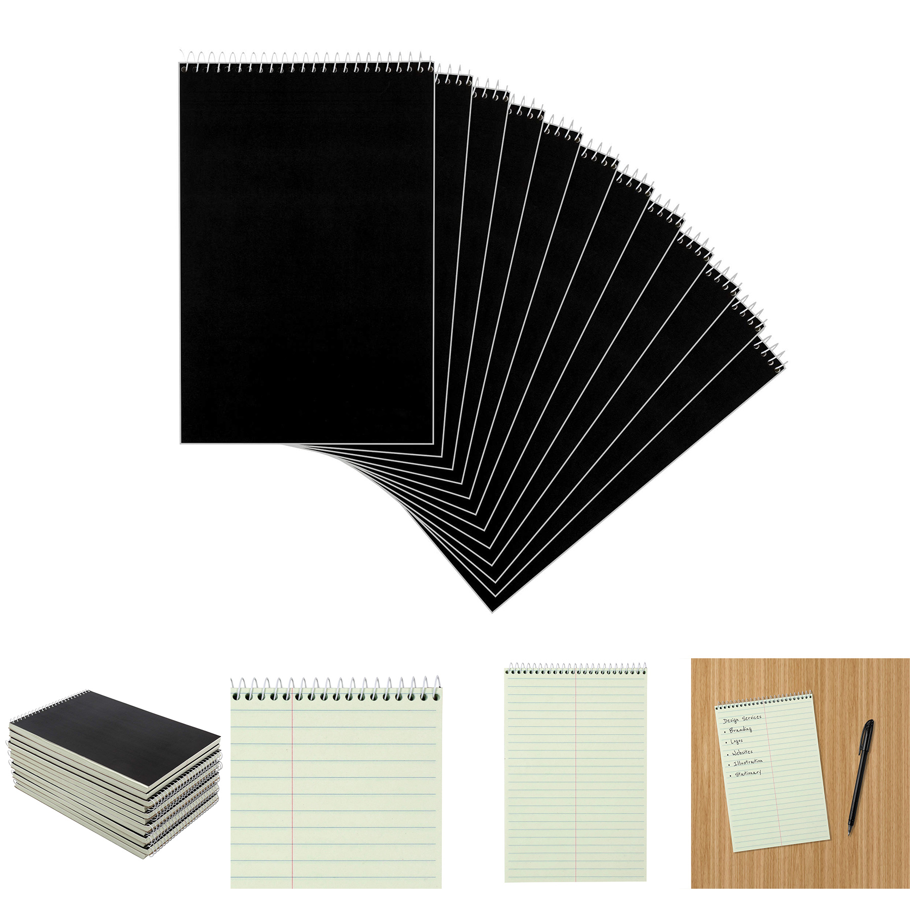 12 Pack Steno Books 2