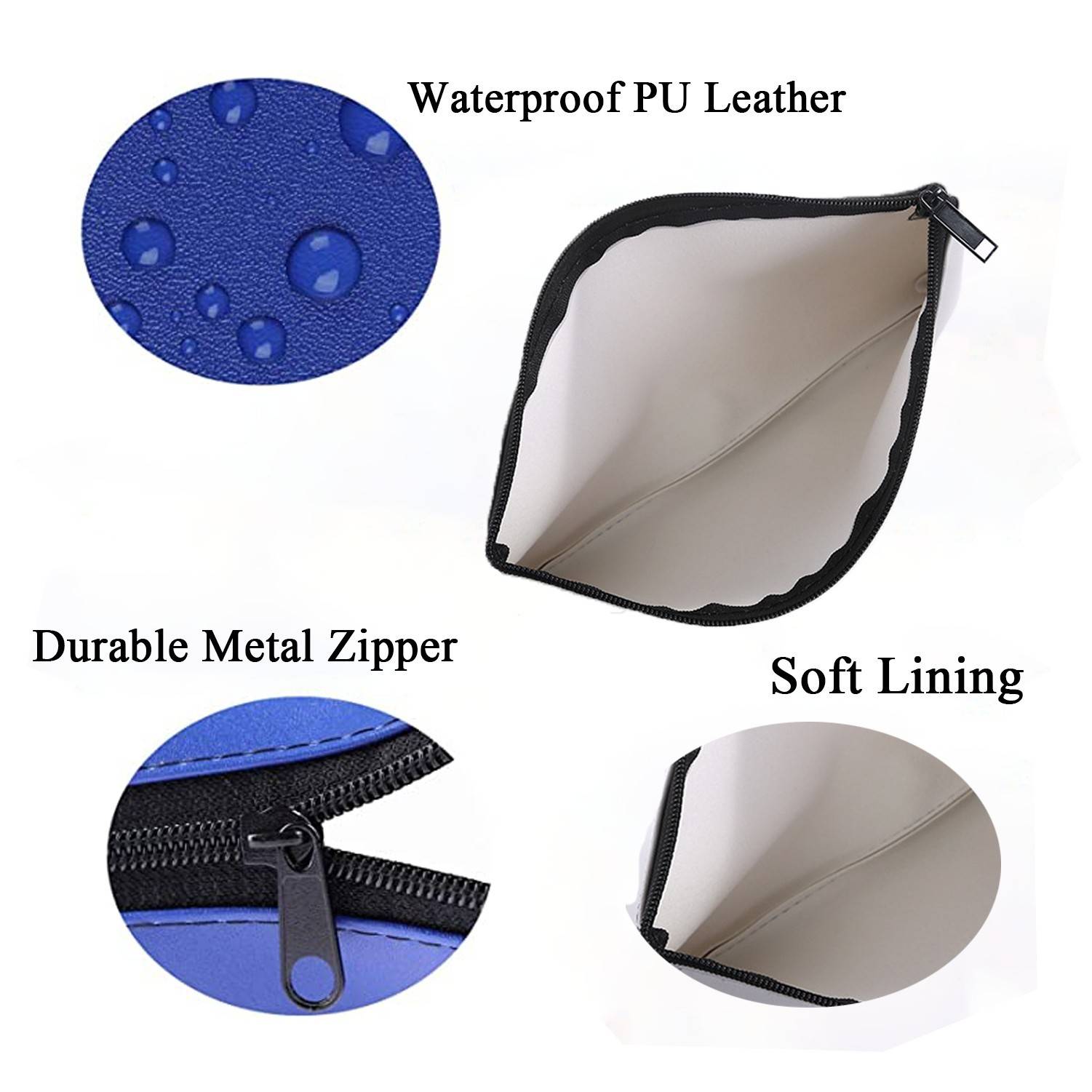 Leatherette Bank Deposit Cash Bag 3