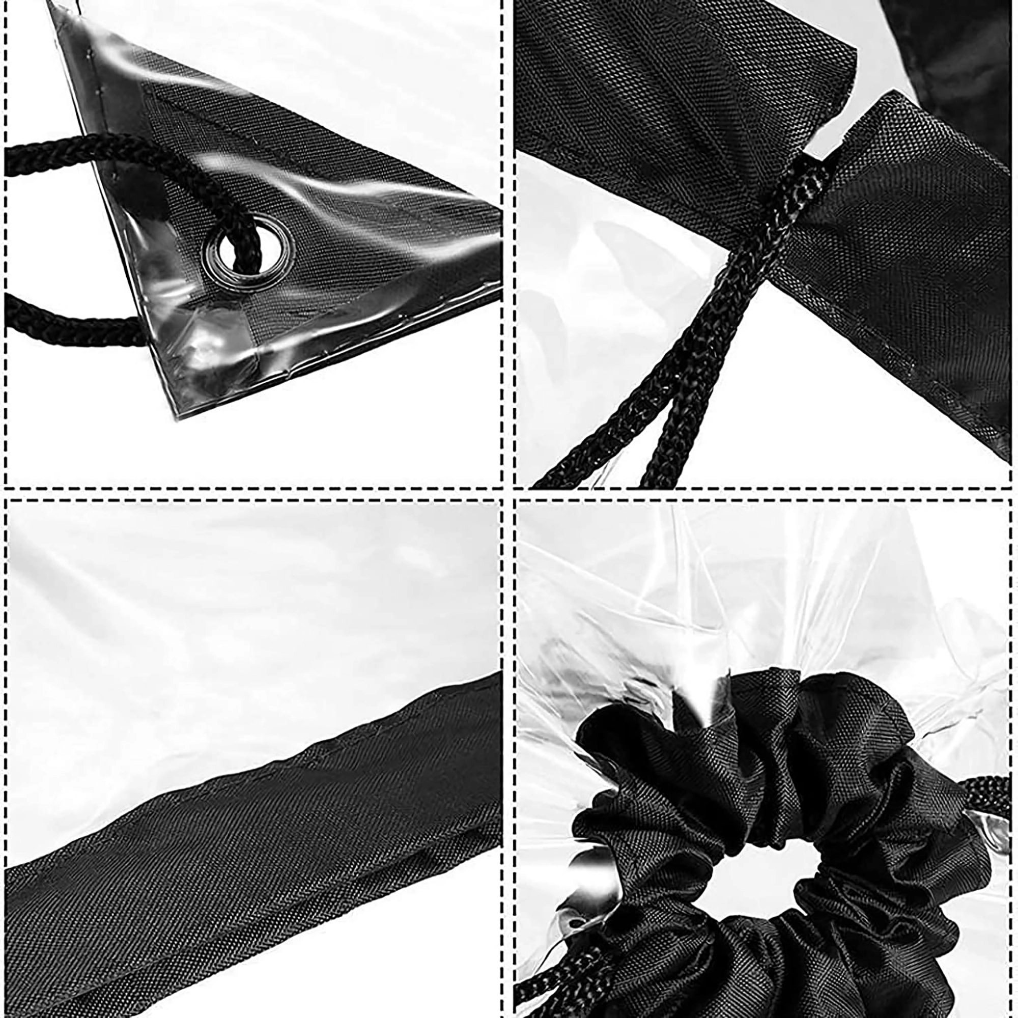PVC Clear Drawstring Backpack 5