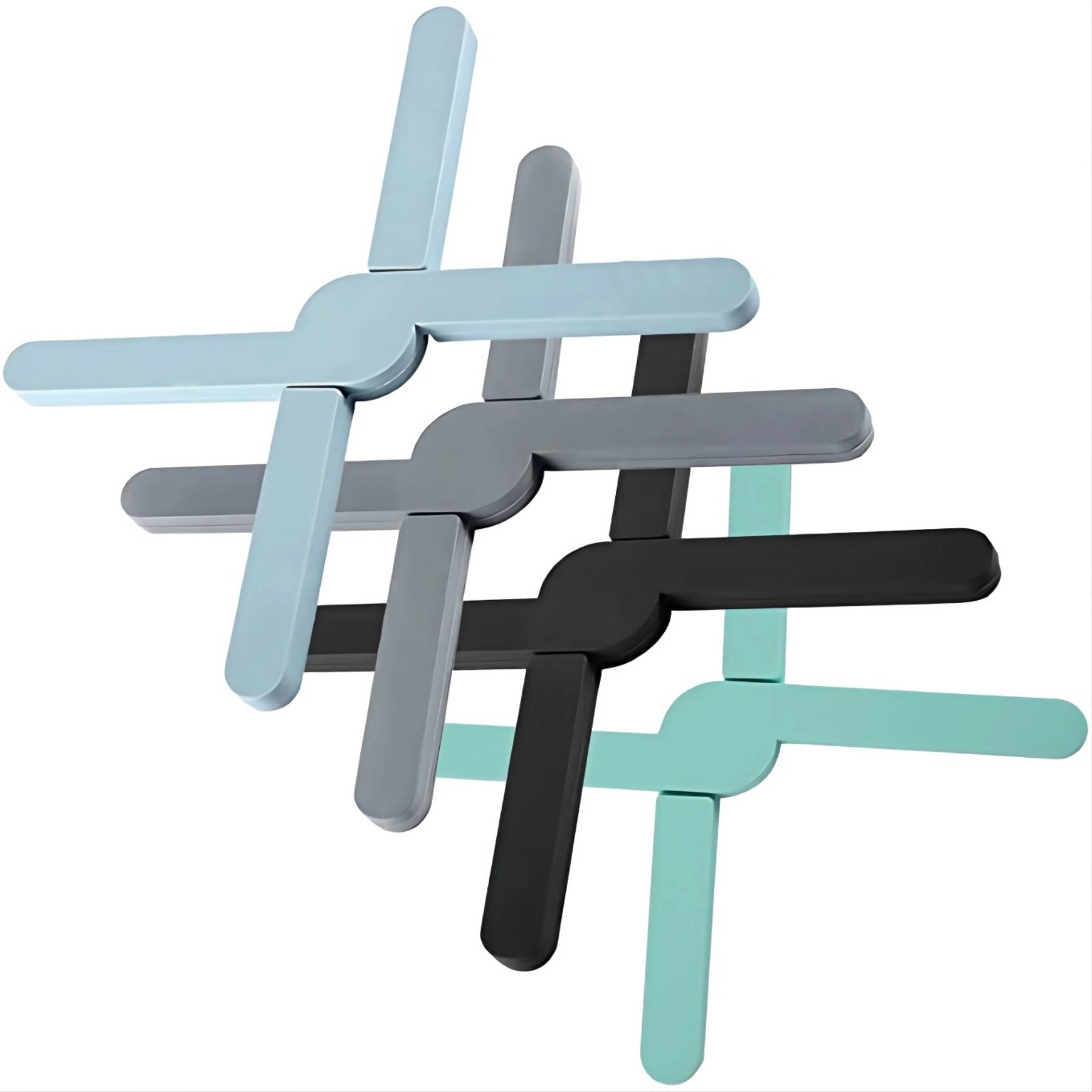X-shaped Folding Pot Mat 2