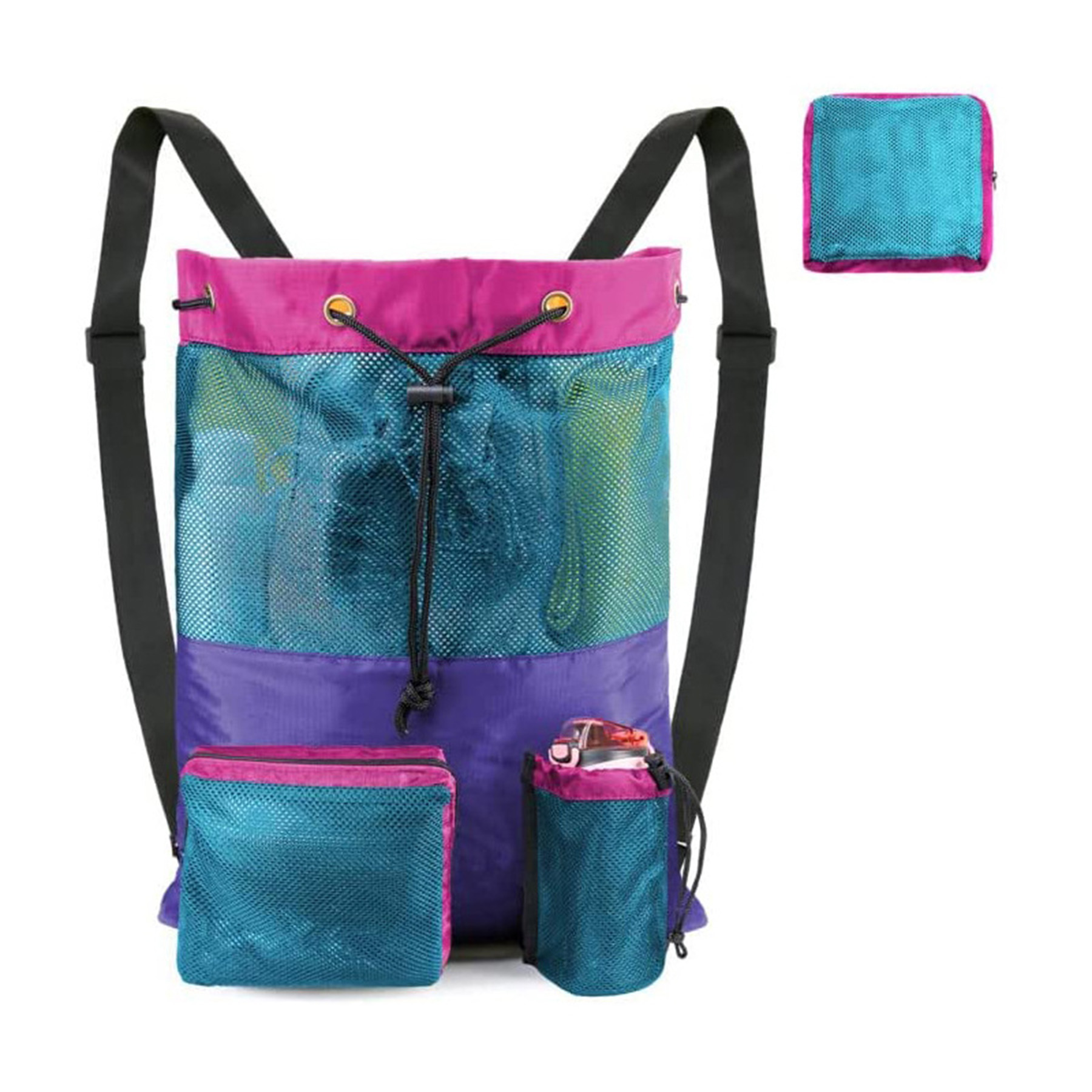 Drawstring Backpack Sports Gym 4