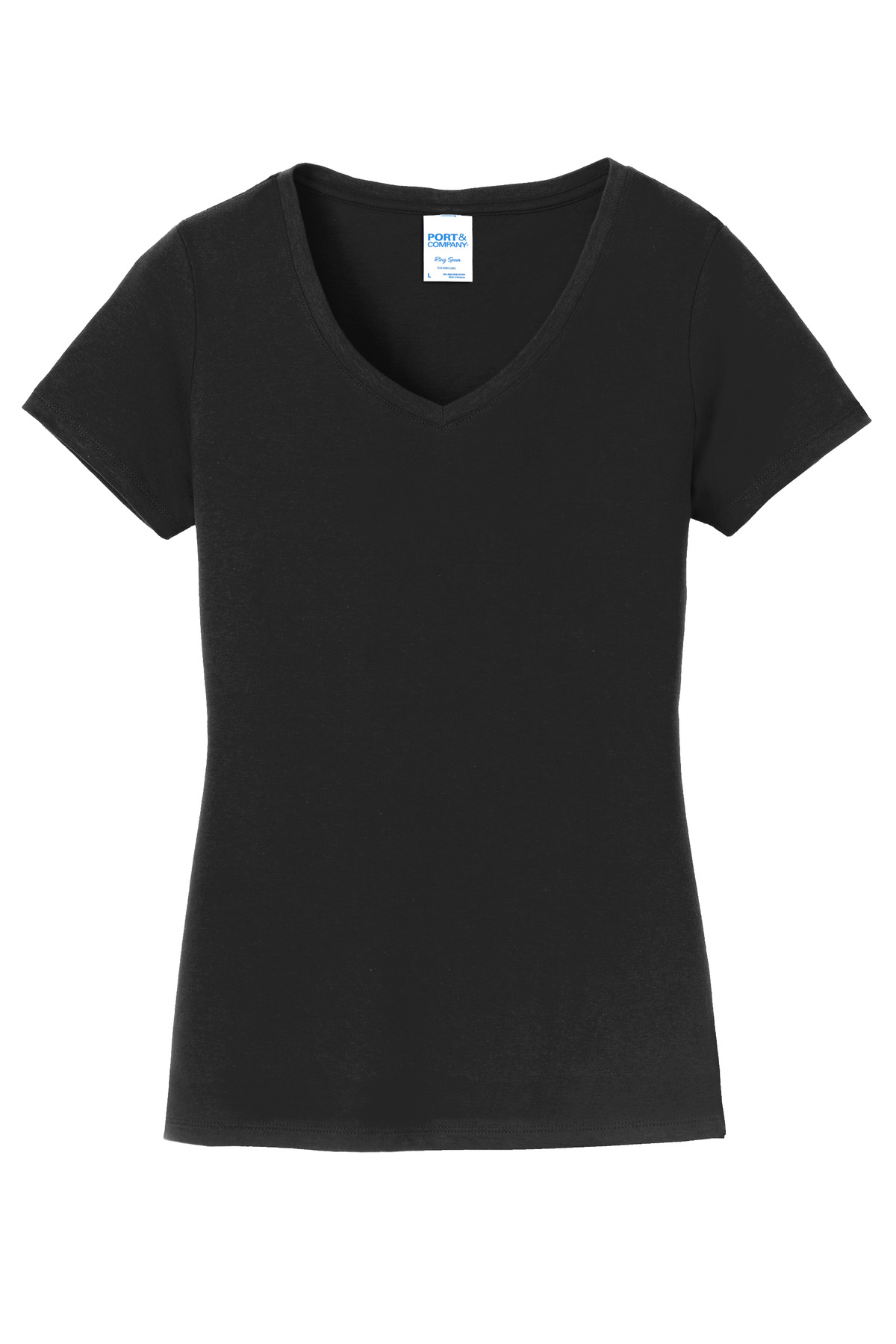 Port & Co Women's Fan Favorite V-Neck Tee. LPC450V 120