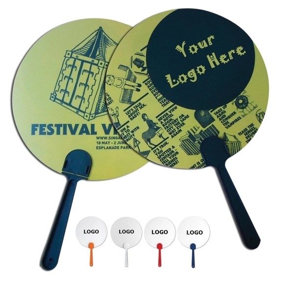 Plastic Hand Fans 2